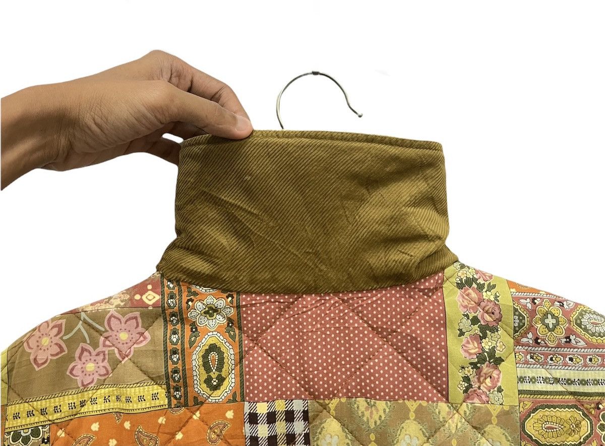 United Colors Of Benetton United Colors of Benetton Patchwork Quilted Jacket Size US S / EU 44-46 / 1 - 19 Thumbnail