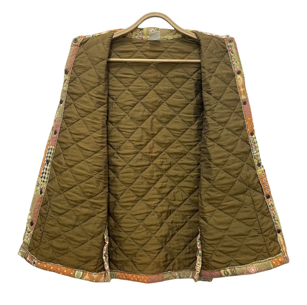 United Colors Of Benetton United Colors of Benetton Patchwork Quilted Jacket Size US S / EU 44-46 / 1 - 20 Thumbnail