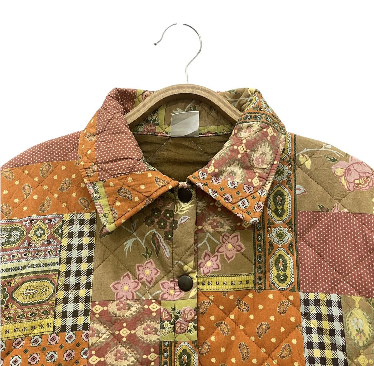 United Colors Of Benetton United Colors of Benetton Patchwork Quilted Jacket Size US S / EU 44-46 / 1 - 6 Thumbnail