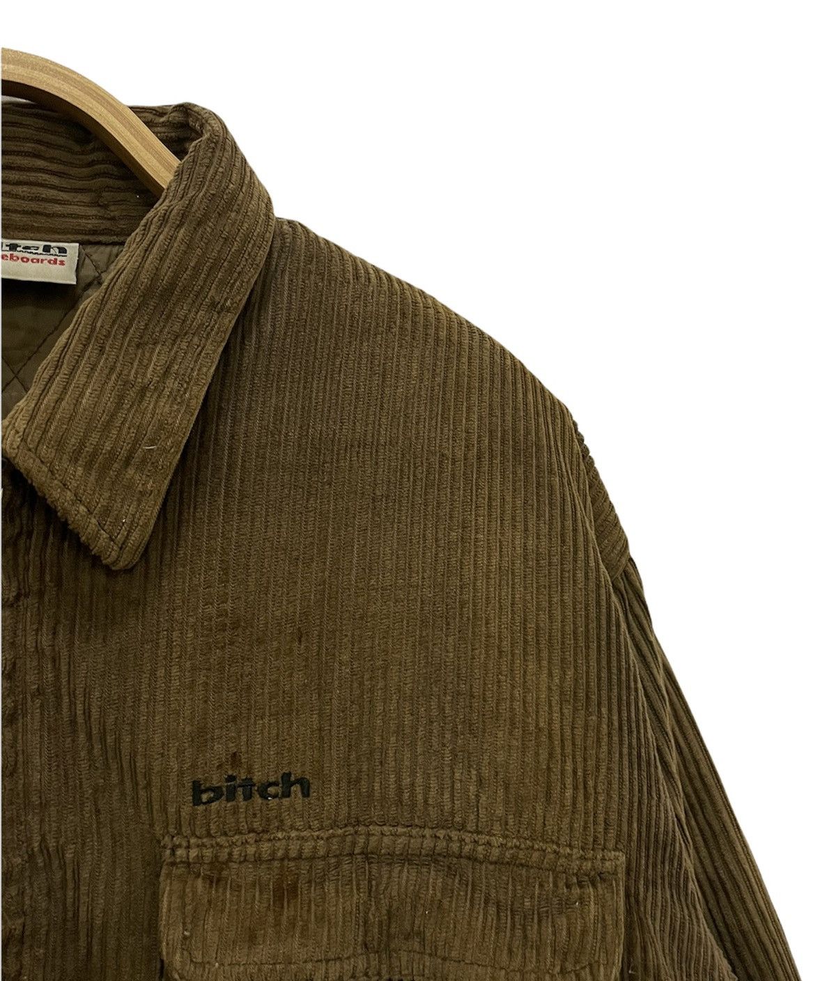 Santa Cruz Skateboards Vintage Bitch Skategang Corduroy Zipper Jacket Size US L / EU 52-54 / 3 - 4 Thumbnail
