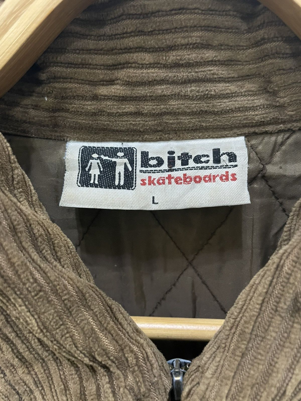 Santa Cruz Skateboards Vintage Bitch Skategang Corduroy Zipper Jacket Size US L / EU 52-54 / 3 - 18 Thumbnail