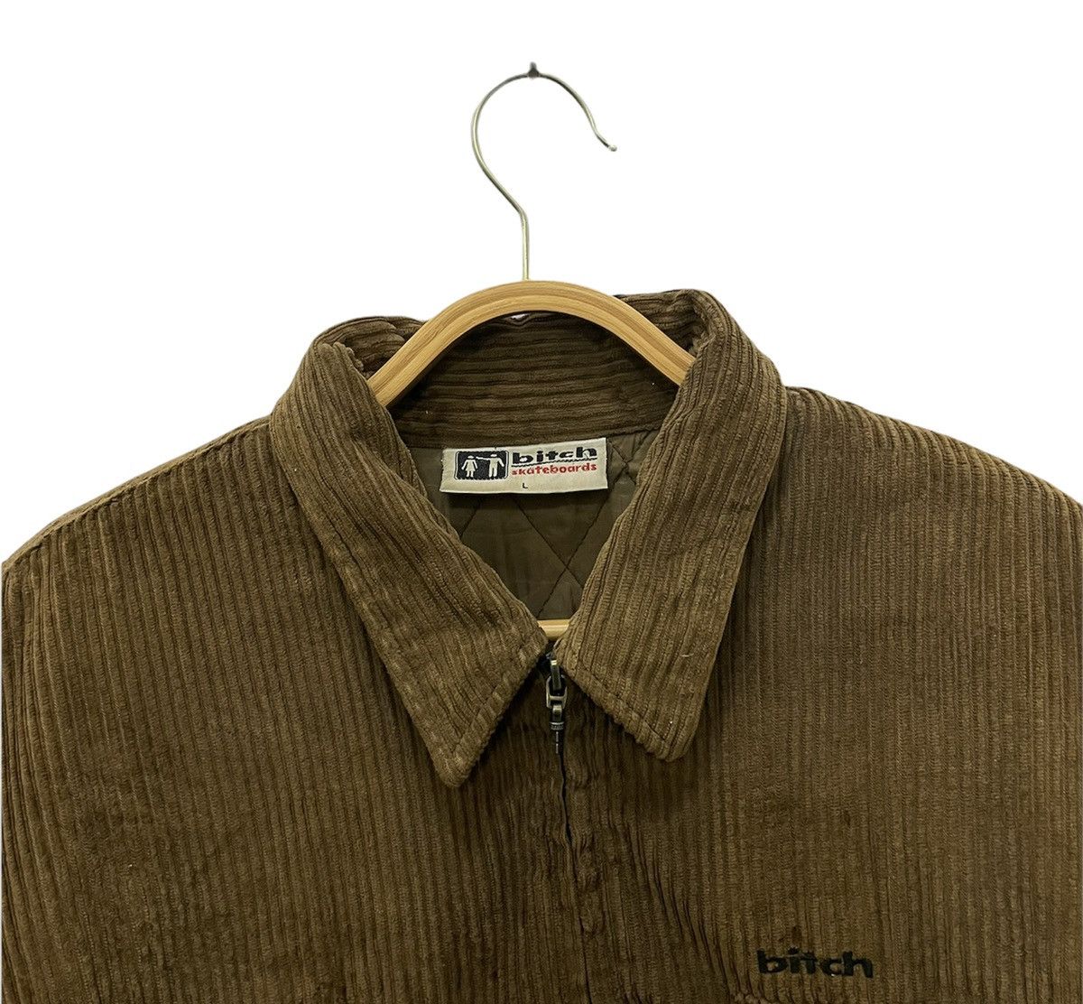 Santa Cruz Skateboards Vintage Bitch Skategang Corduroy Zipper Jacket Size US L / EU 52-54 / 3 - 10 Thumbnail