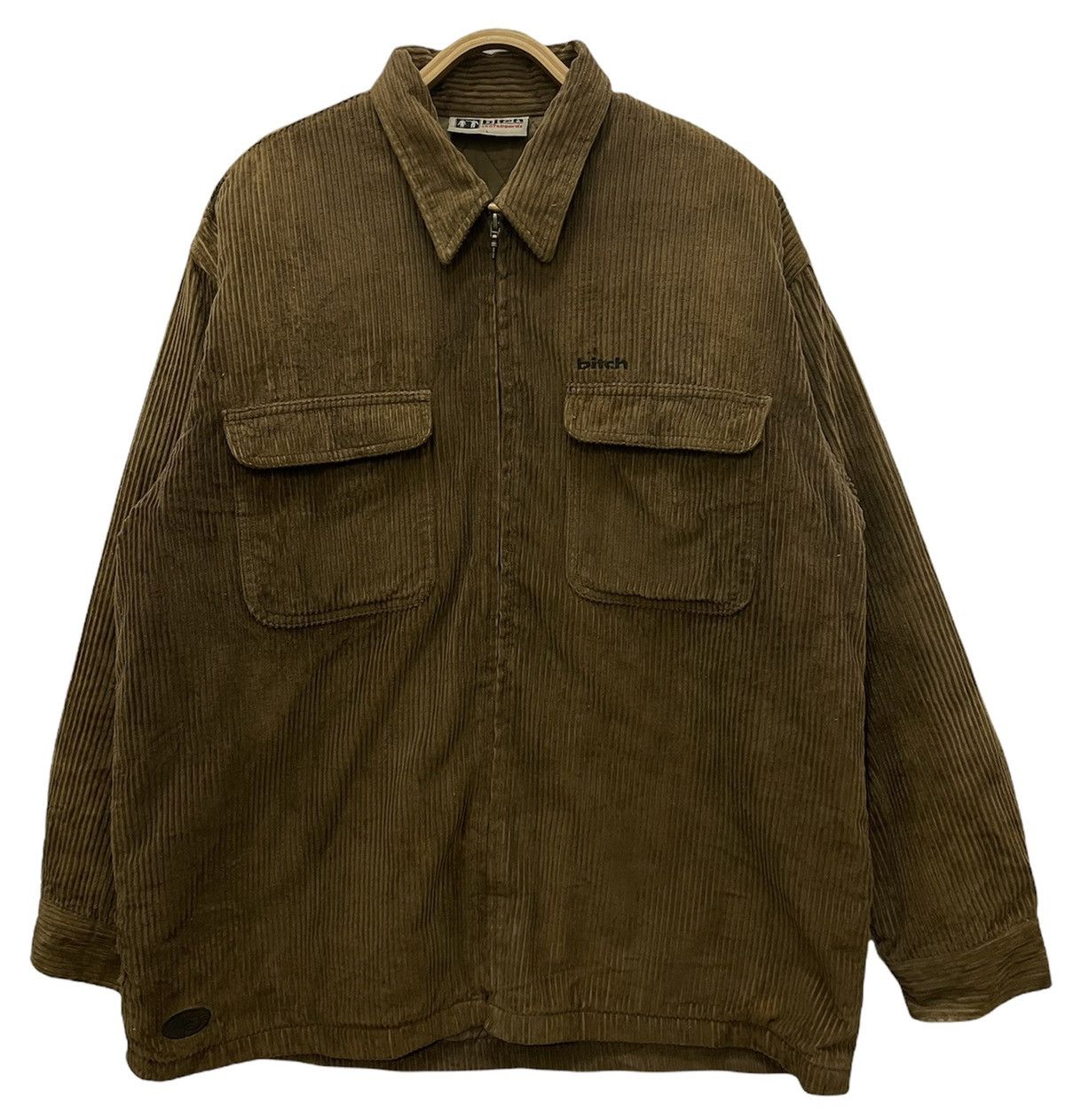 Santa Cruz Skateboards Vintage Bitch Skategang Corduroy Zipper Jacket Size US L / EU 52-54 / 3 - 1 Thumbnail