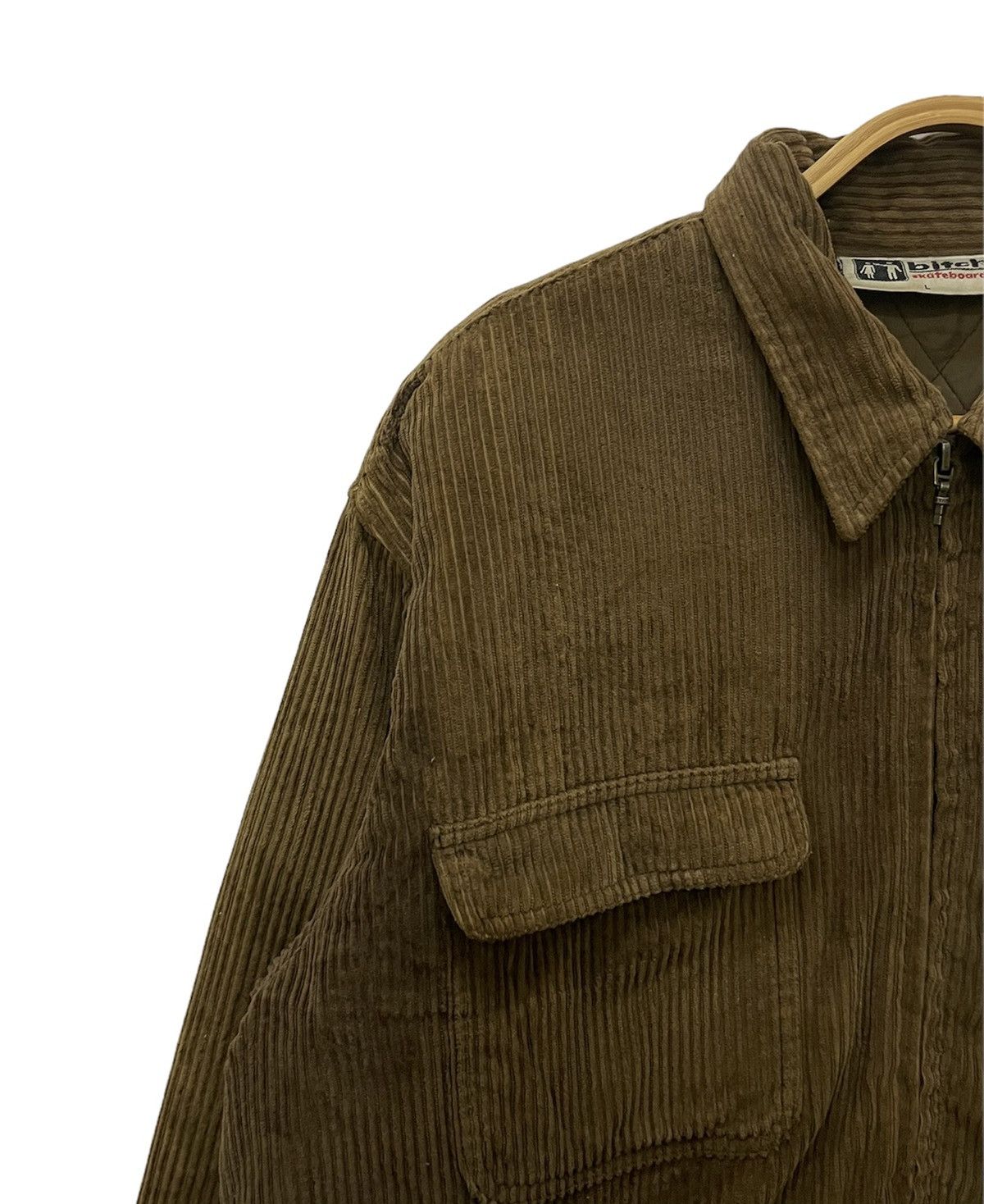 Santa Cruz Skateboards Vintage Bitch Skategang Corduroy Zipper Jacket Size US L / EU 52-54 / 3 - 2 Thumbnail