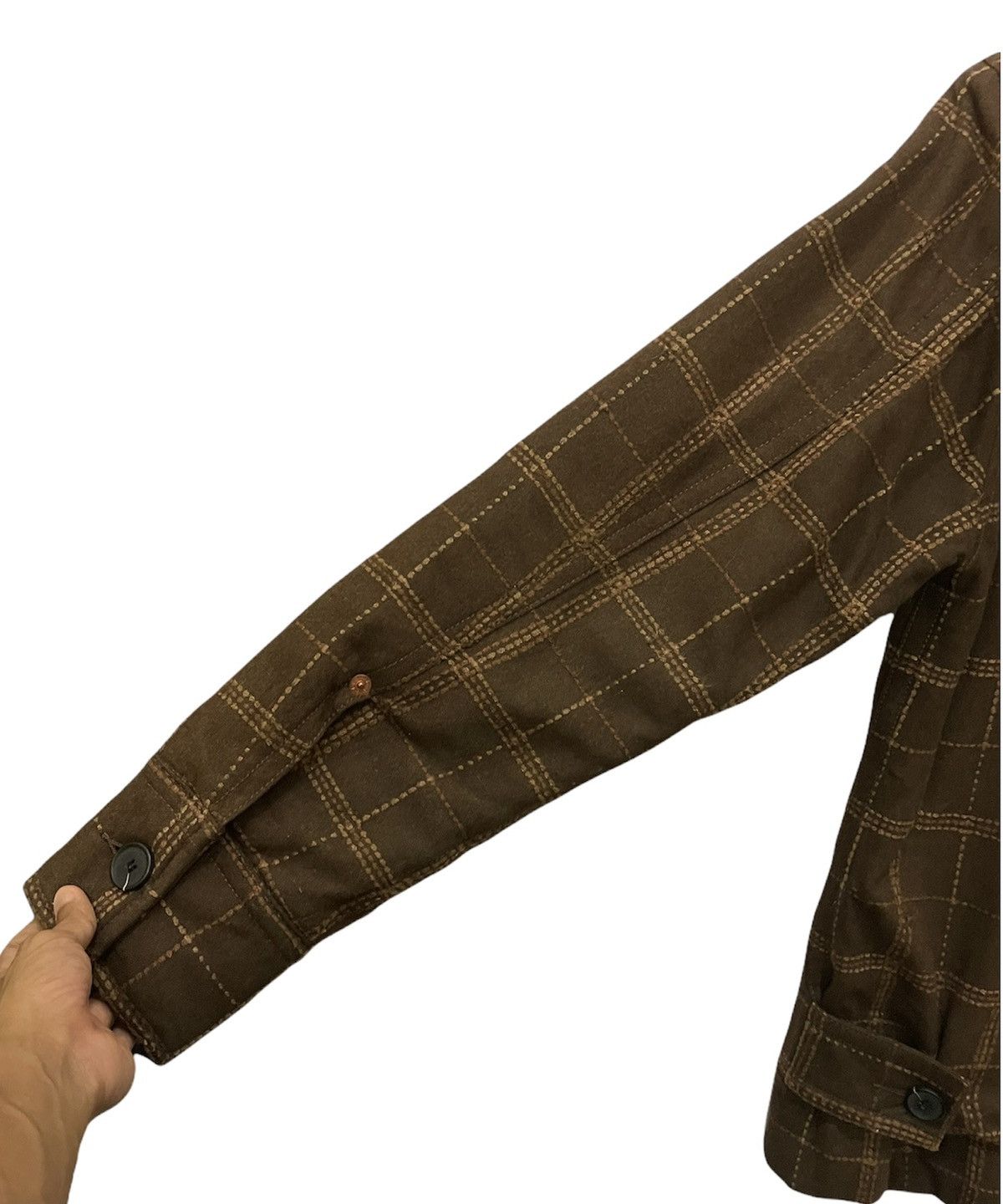 Levi's Levi’s Type 1 Jeans Checkered Zipper Jacket Size US M / EU 48-50 / 2 - 12 Thumbnail