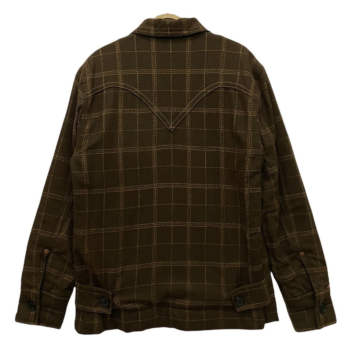 Levi's Levi’s Type 1 Jeans Checkered Zipper Jacket Size US M / EU 48-50 / 2 - 9 Thumbnail