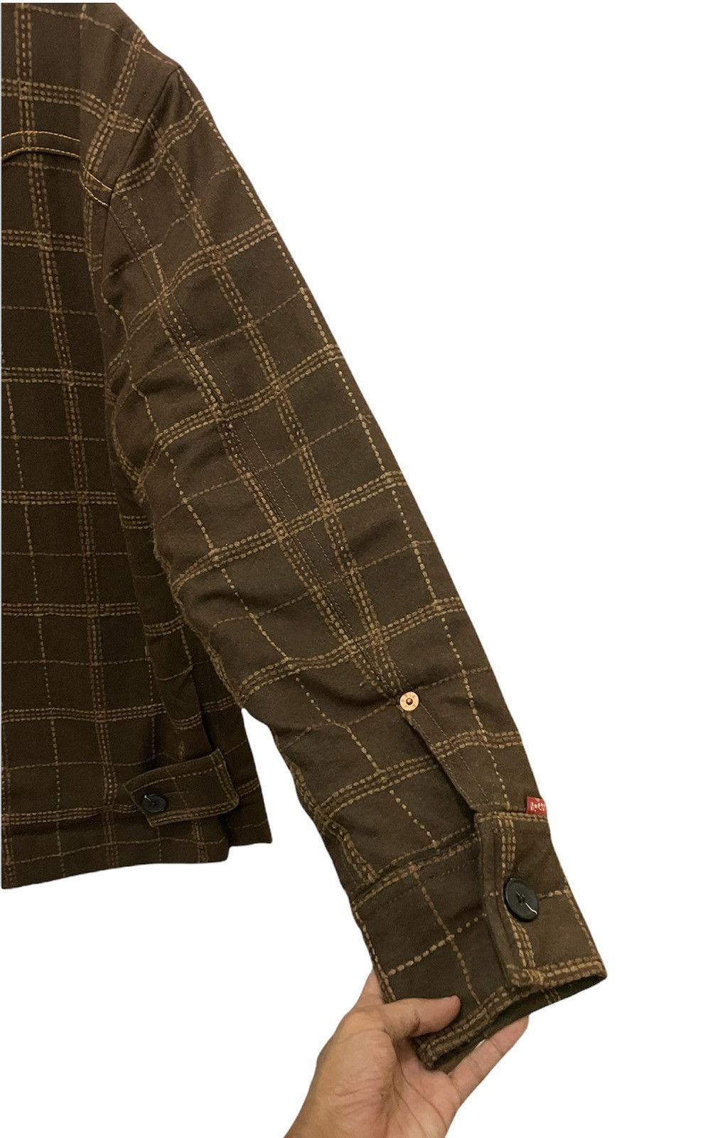 Levi's Levi’s Type 1 Jeans Checkered Zipper Jacket Size US M / EU 48-50 / 2 - 13 Thumbnail