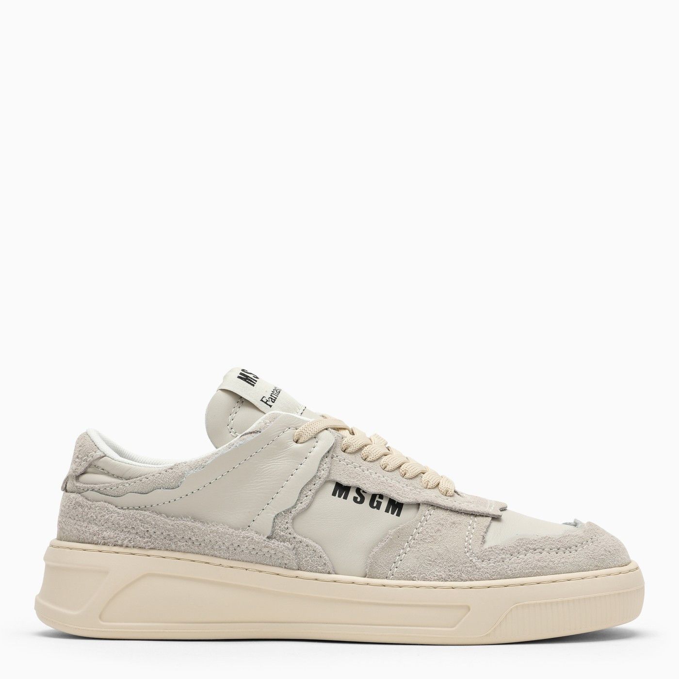 o1d2blof0623 Leather Trainers in White