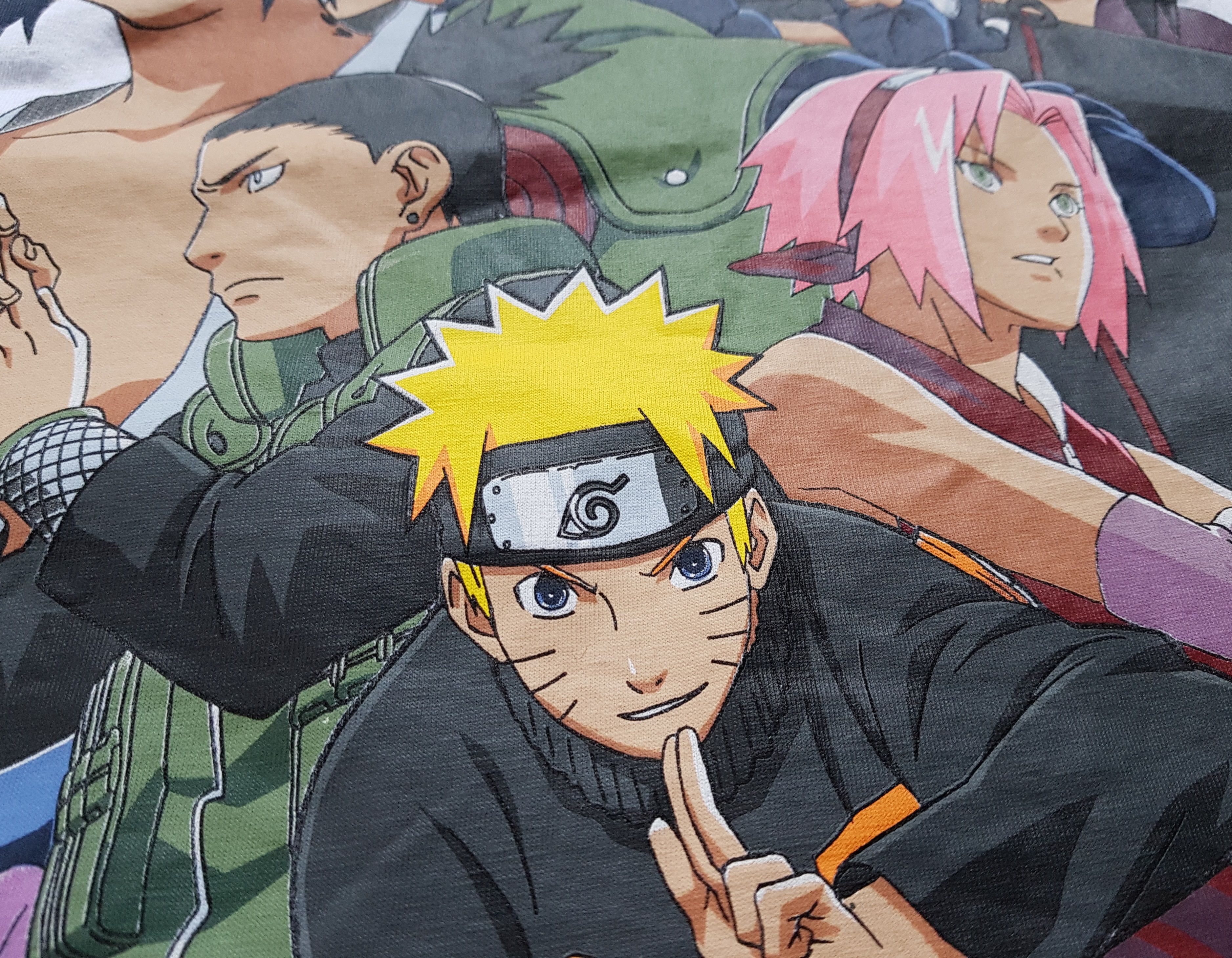 Anime Naruto Shippuden Anime Print Tee T Shirt Vintage Size US S / EU 44-46 / 1 - 5 Thumbnail