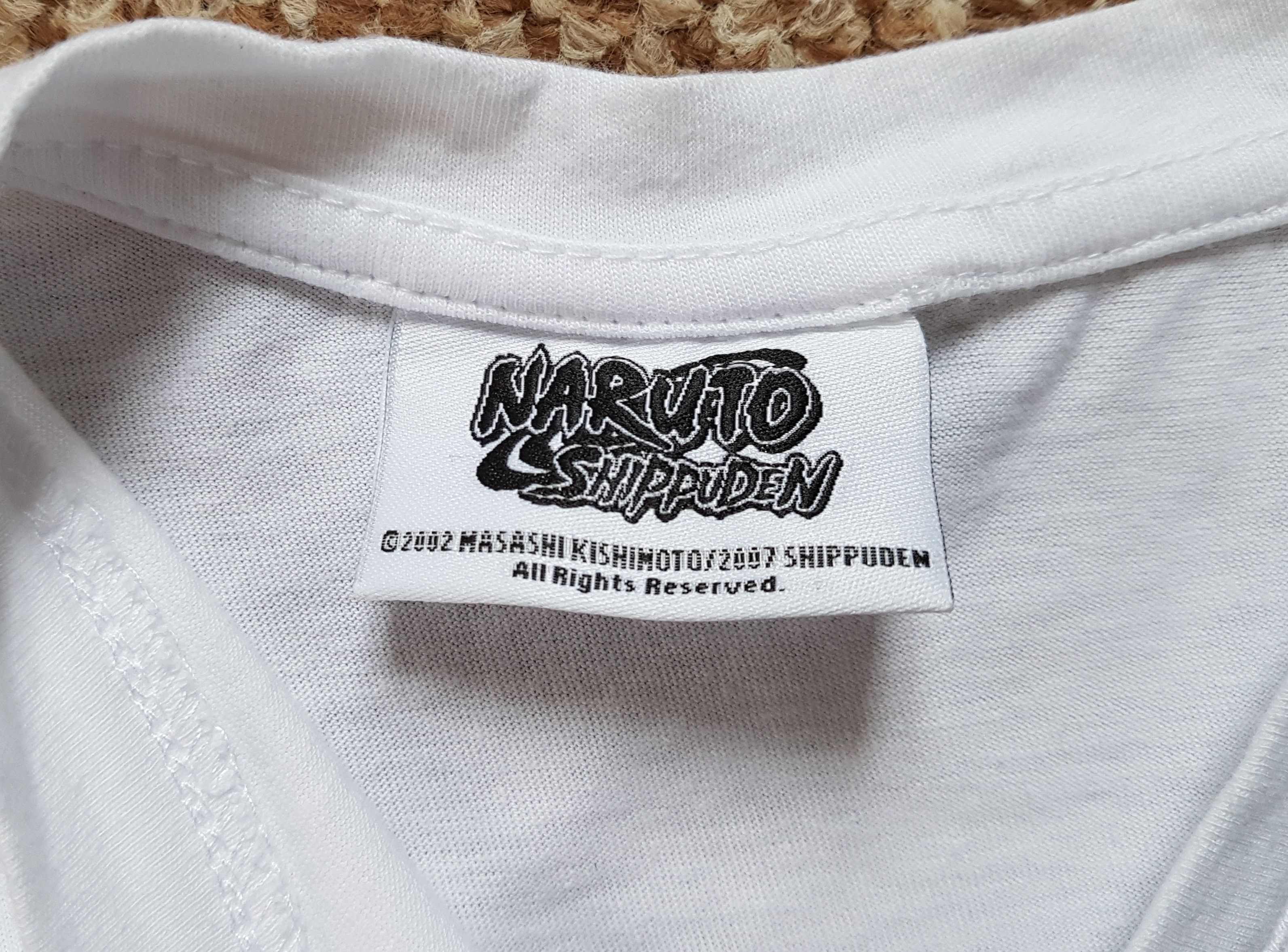 Anime Naruto Shippuden Anime Print Tee T Shirt Vintage Size US S / EU 44-46 / 1 - 8 Thumbnail