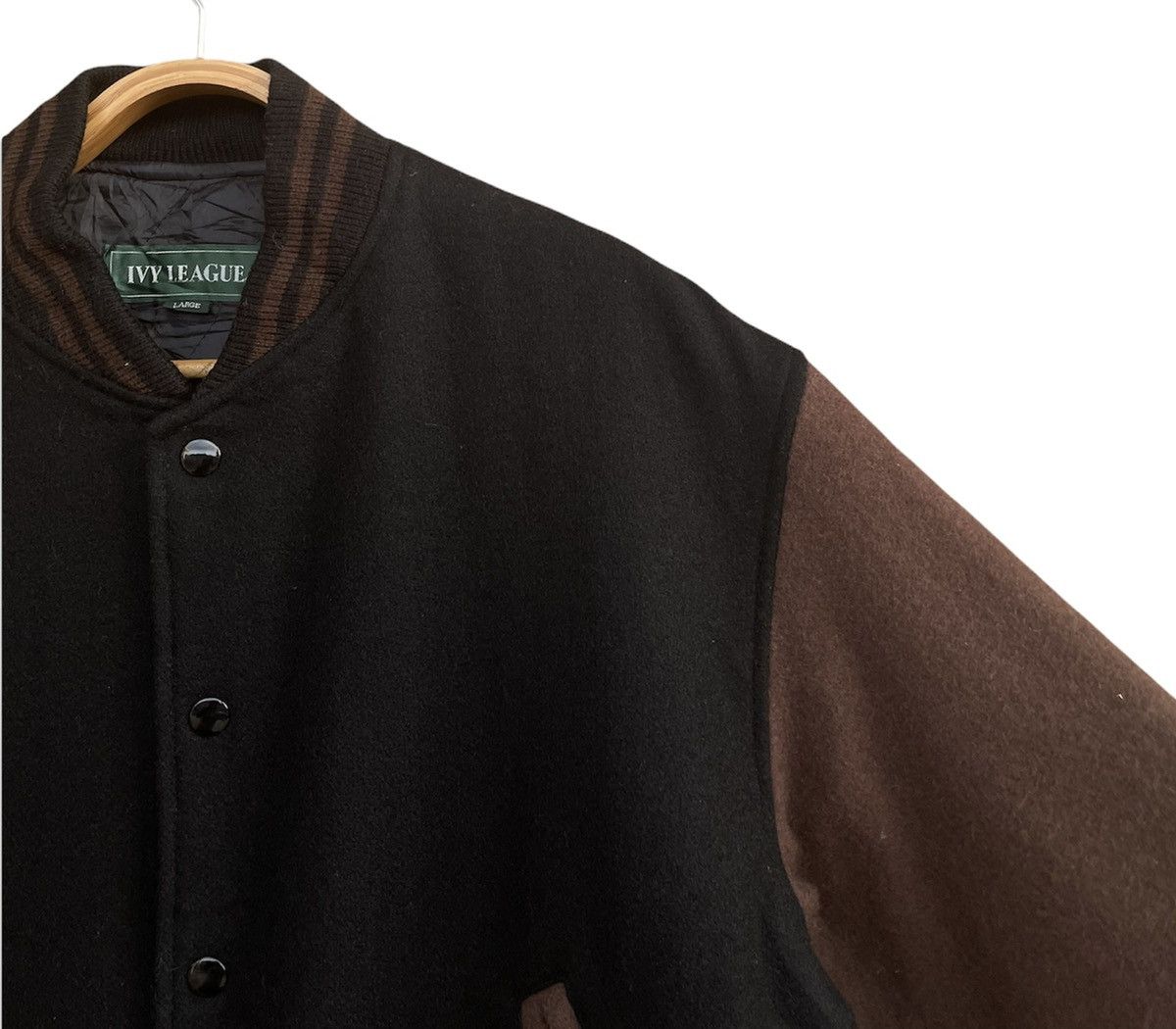 Japanese Brand Ivy League Wool Varsity Jacket Size US L / EU 52-54 / 3 - 3 Thumbnail