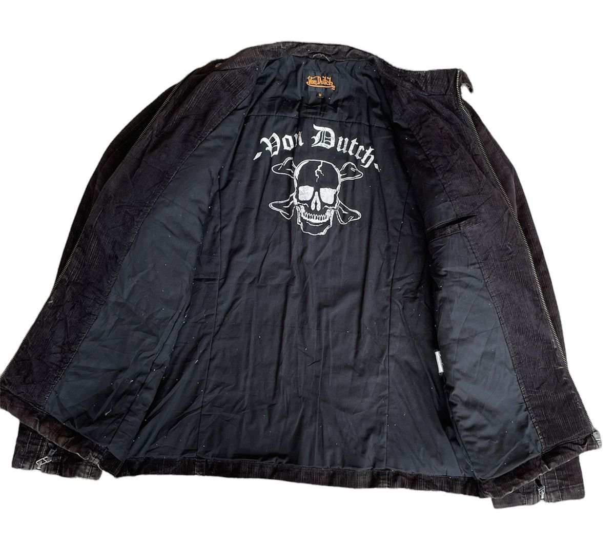 Von Dutch Vintage Von Dutch Skull Riders Sunfaded Style Jacket Size US M / EU 48-50 / 2 - 17 Thumbnail