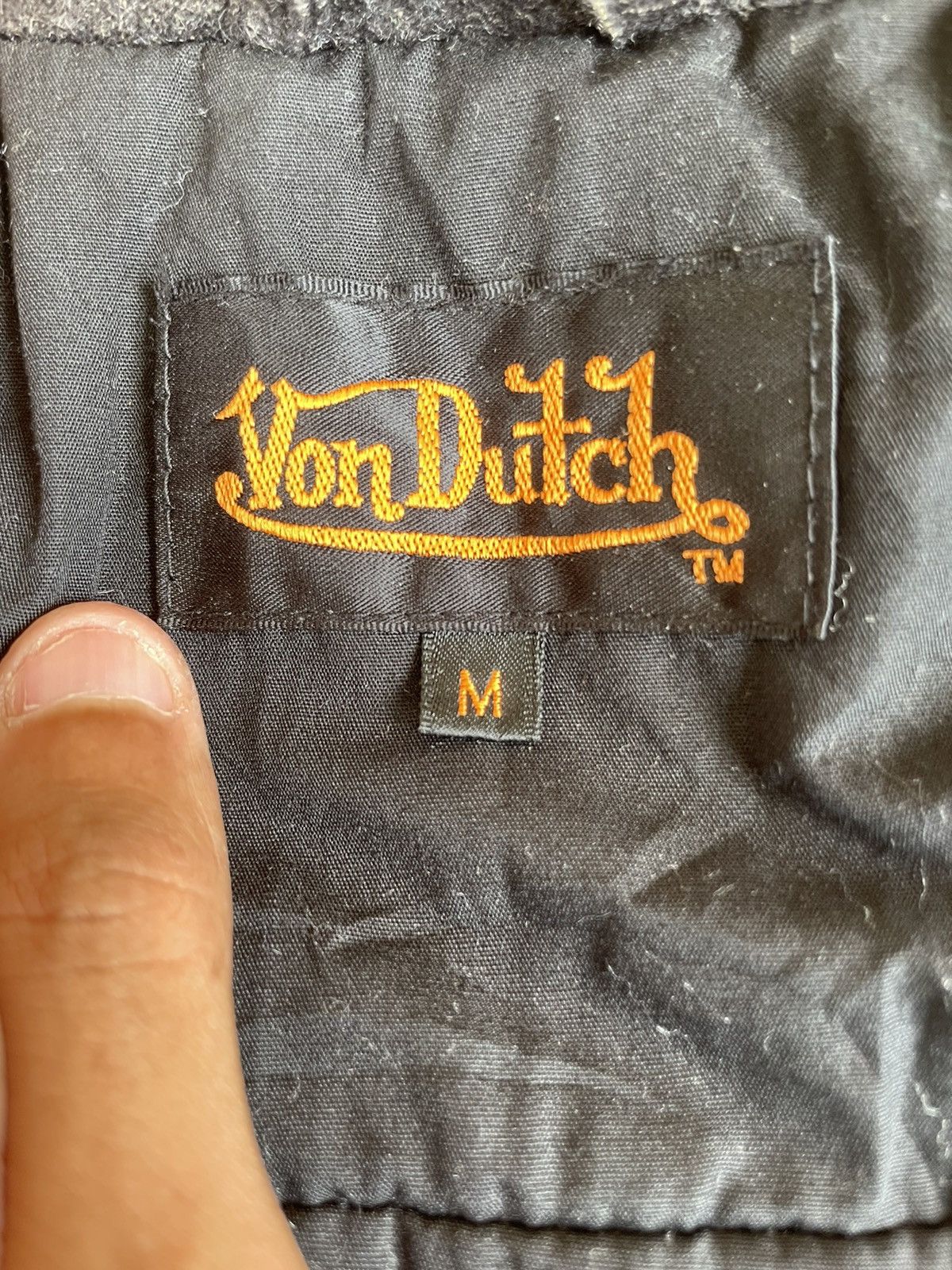 Von Dutch Vintage Von Dutch Skull Riders Sunfaded Style Jacket Size US M / EU 48-50 / 2 - 19 Thumbnail