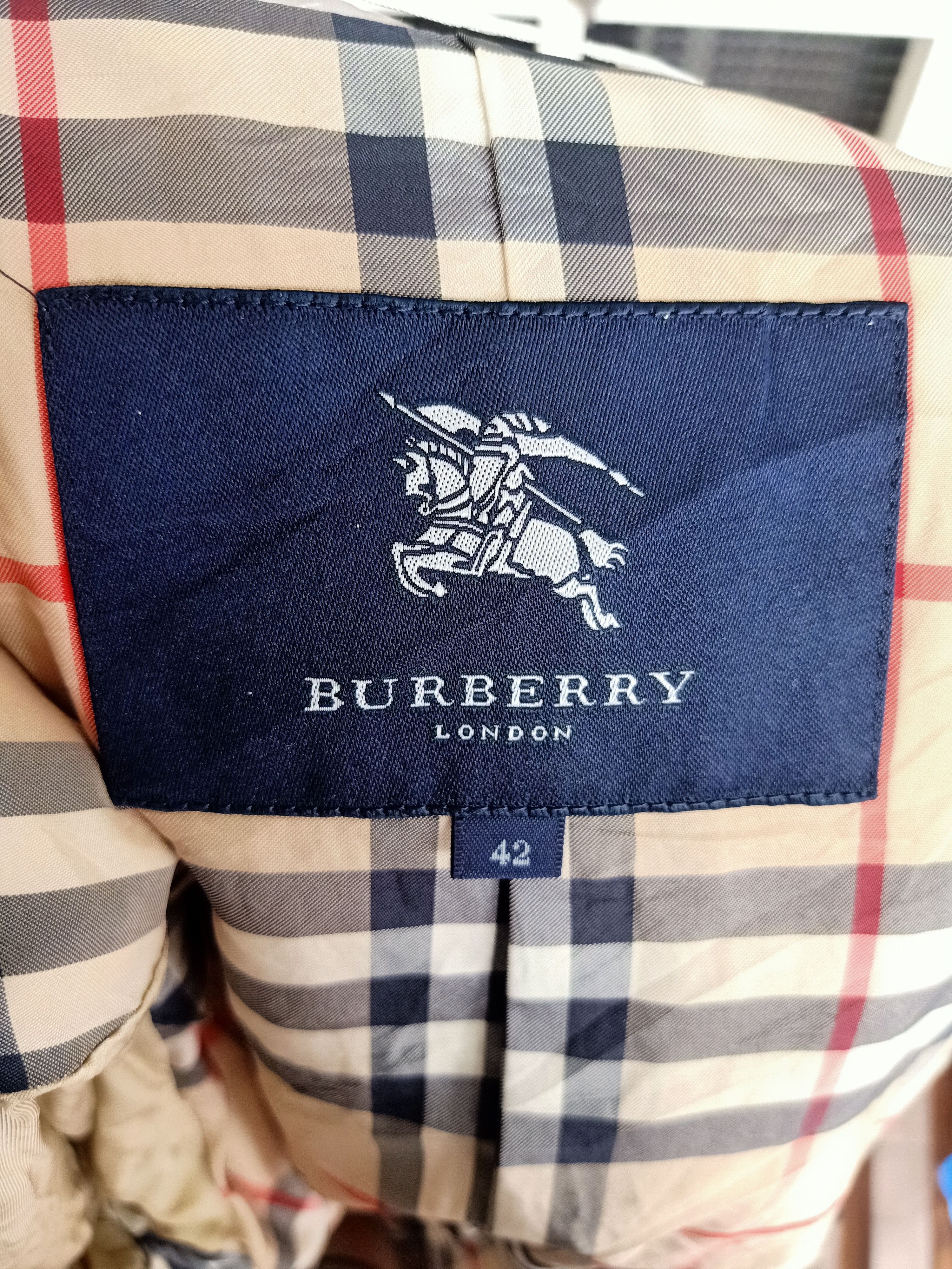 Burberry Burberry London Quilted Nova Check Women Trench Coat Size ONE SIZE - 8 Thumbnail