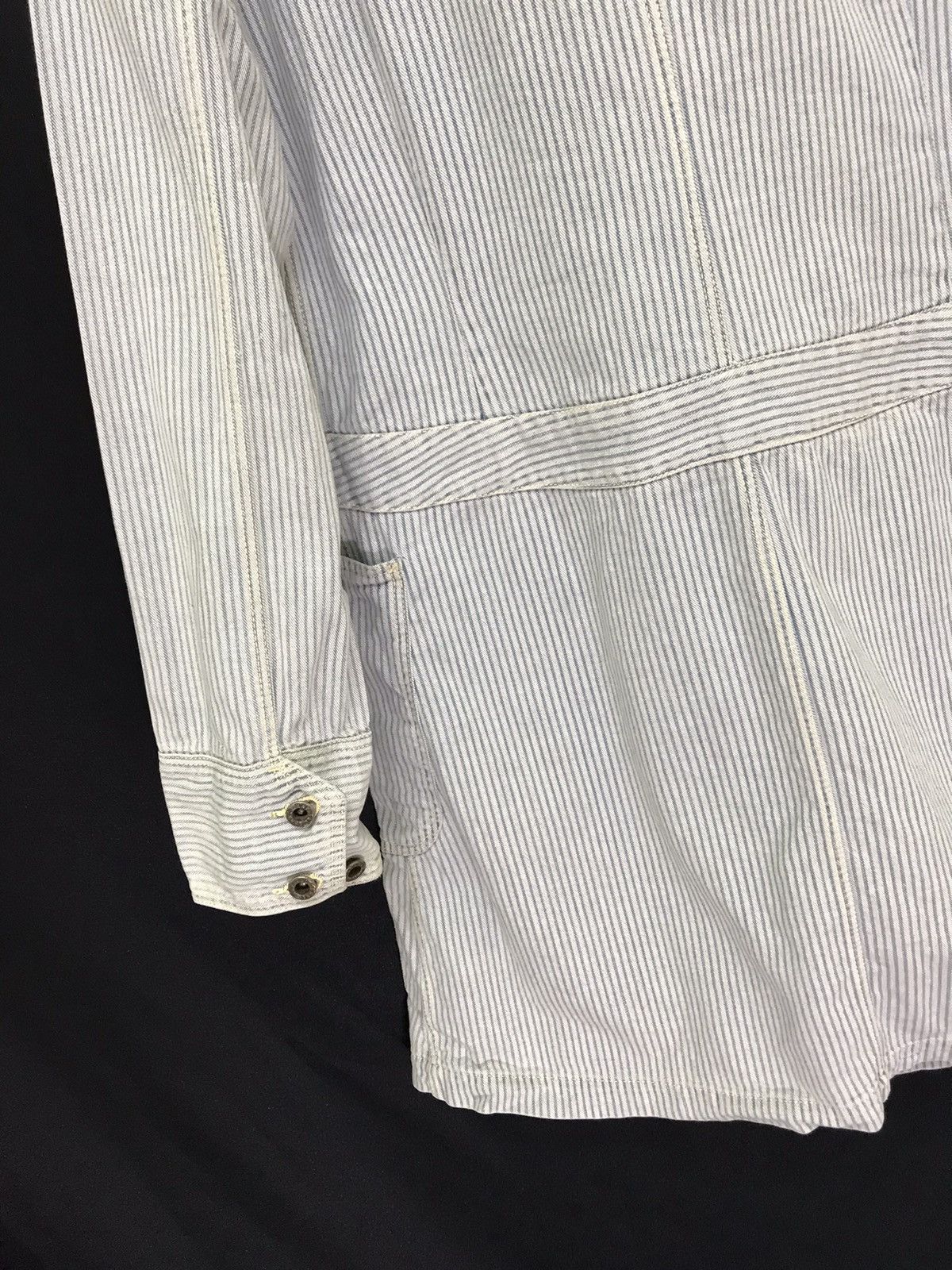 Kapital Kapital Workwear Jacket Hickory Striped Slim 6🟩1 Size US S / EU 44-46 / 1 - 6 Thumbnail