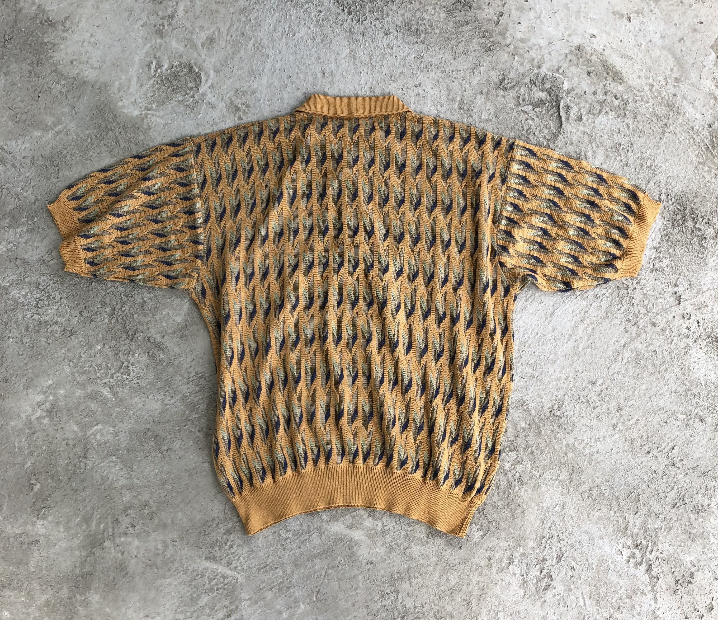 Yves Saint Laurent Vintage YSL Knitted Shirt Size US S / EU 44-46 / 1 - 5 Thumbnail