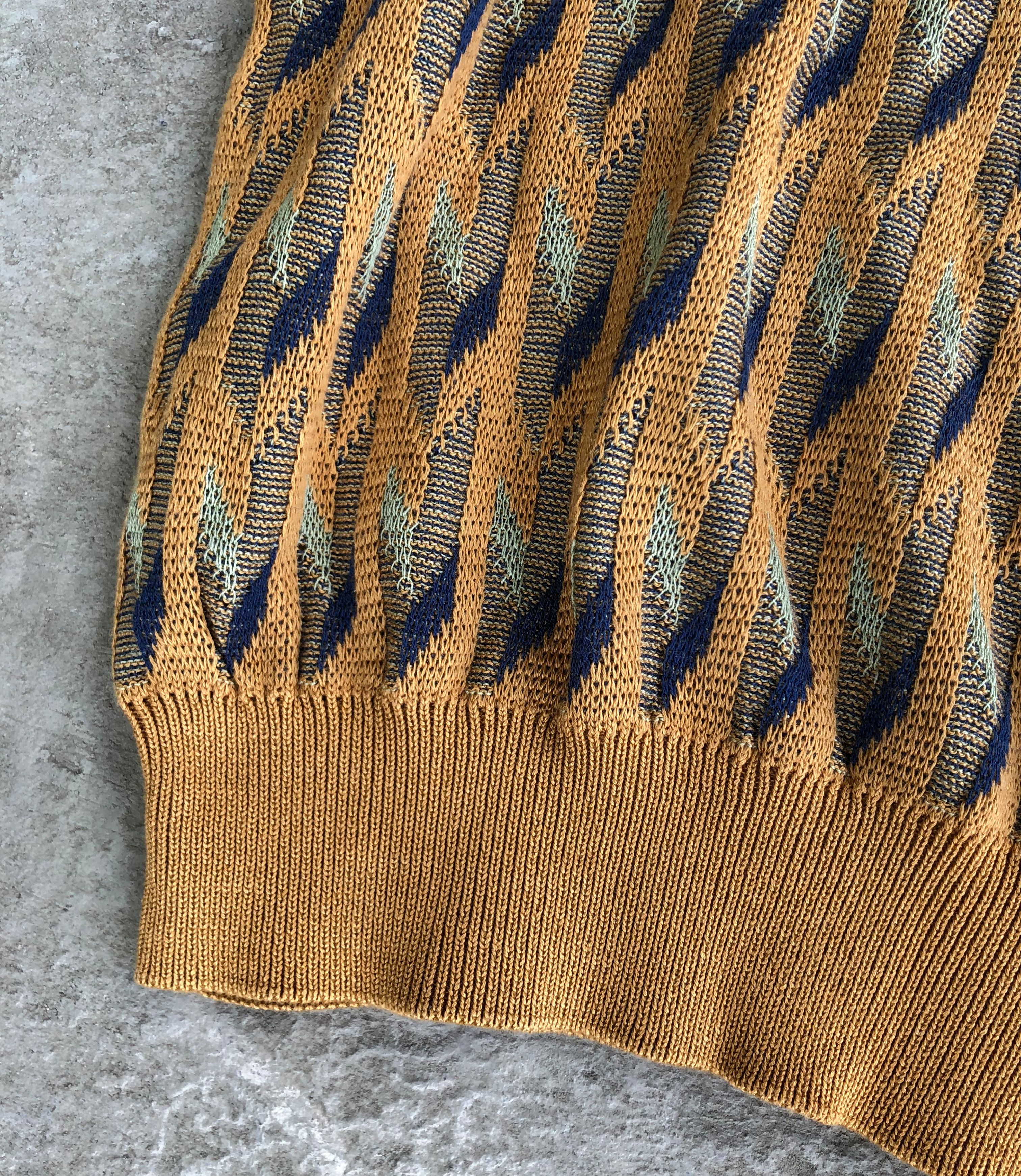 Yves Saint Laurent Vintage YSL Knitted Shirt Size US S / EU 44-46 / 1 - 4 Thumbnail