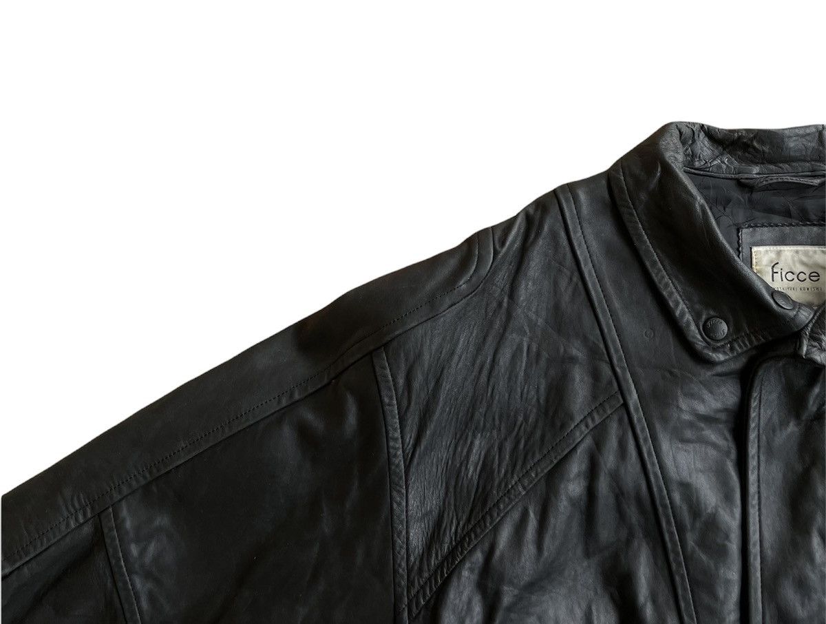 Yoshiyuki Konishi Yoshiyuki Konishi Ficce Uomo Leather Jacket Size US M / EU 48-50 / 2 - 2 Thumbnail