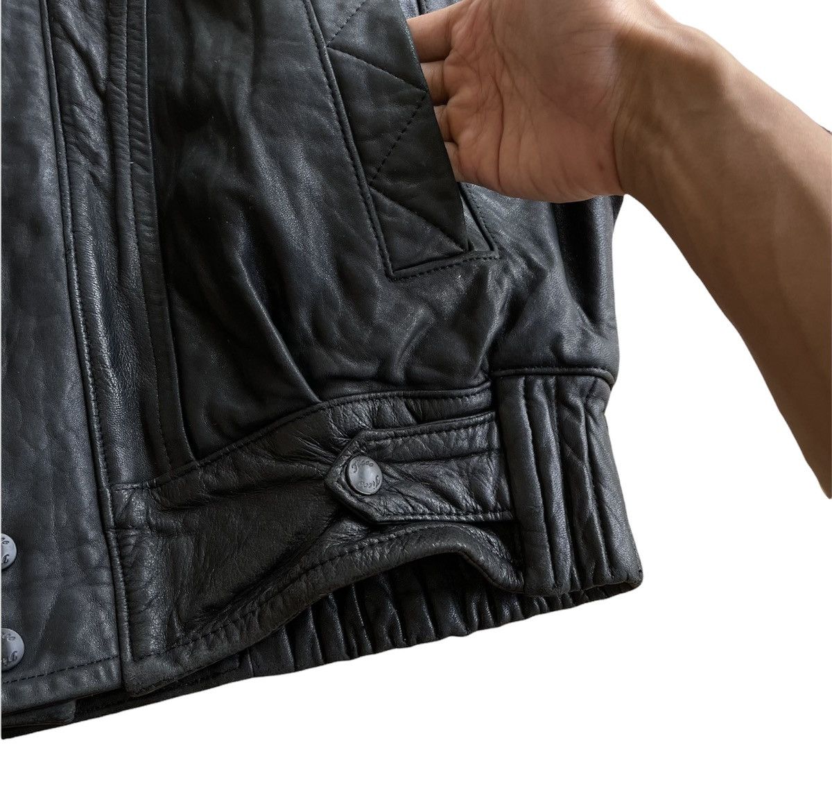 Yoshiyuki Konishi Yoshiyuki Konishi Ficce Uomo Leather Jacket Size US M / EU 48-50 / 2 - 9 Thumbnail