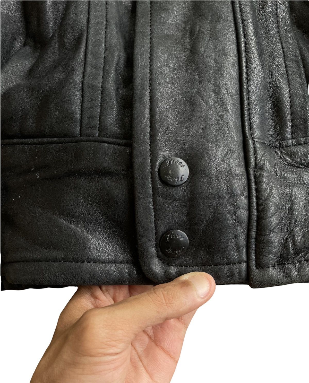 Yoshiyuki Konishi Yoshiyuki Konishi Ficce Uomo Leather Jacket Size US M / EU 48-50 / 2 - 10 Thumbnail