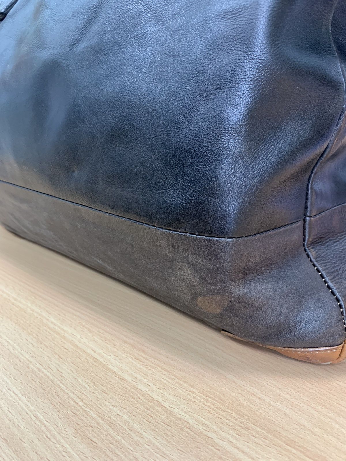 Genuine Leather MSPC Masterpiece Leather Duffle Bag Size ONE SIZE - 8 Thumbnail