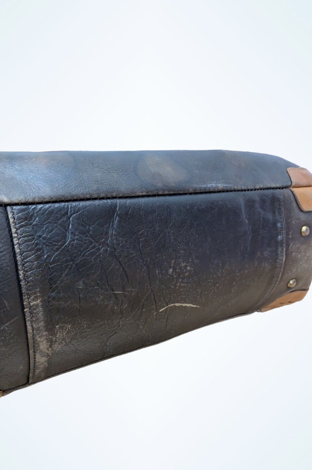 Genuine Leather MSPC Masterpiece Leather Duffle Bag Size ONE SIZE - 5 Thumbnail