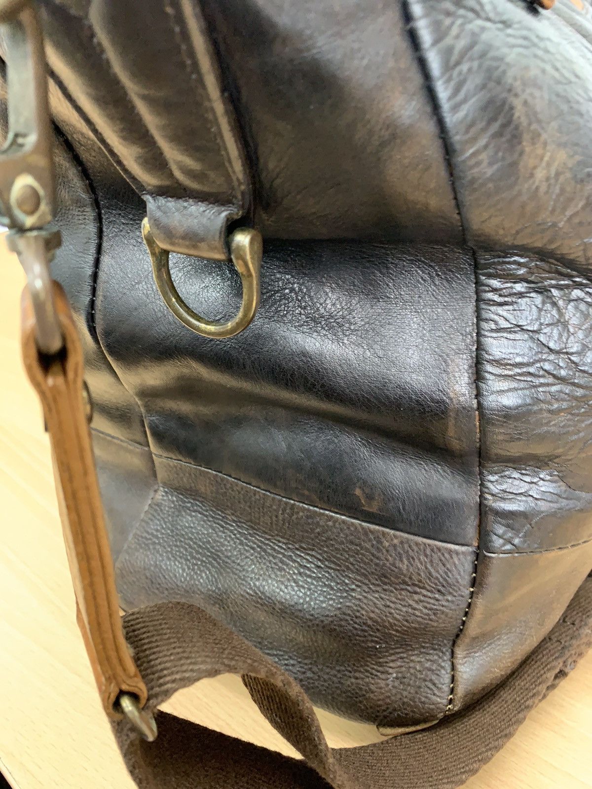 Genuine Leather MSPC Masterpiece Leather Duffle Bag Size ONE SIZE - 9 Thumbnail