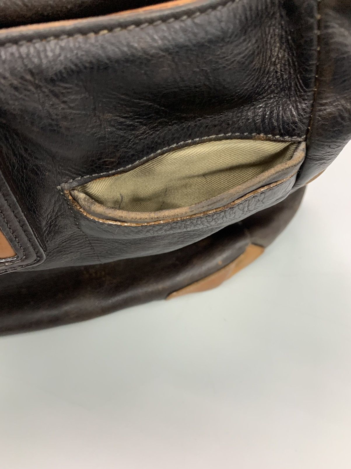 Genuine Leather MSPC Masterpiece Leather Duffle Bag Size ONE SIZE - 11 Thumbnail