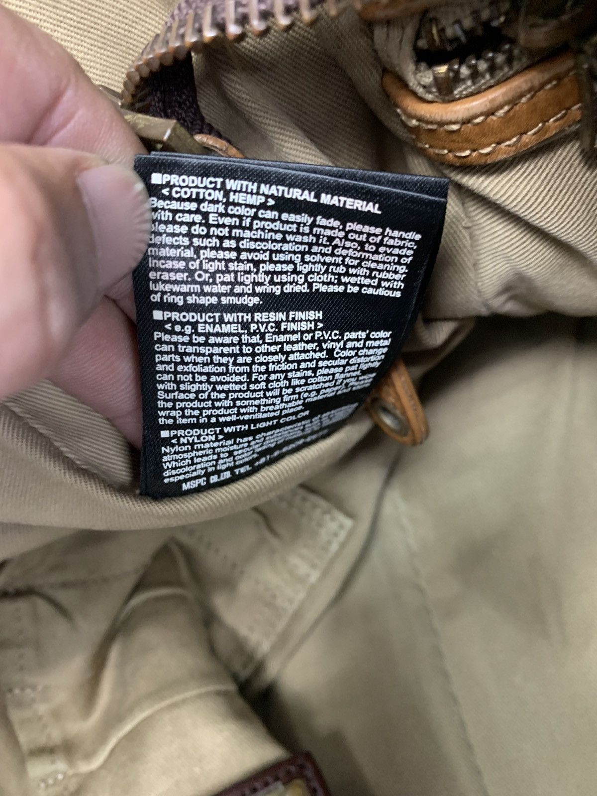 Genuine Leather MSPC Masterpiece Leather Duffle Bag Size ONE SIZE - 16 Thumbnail