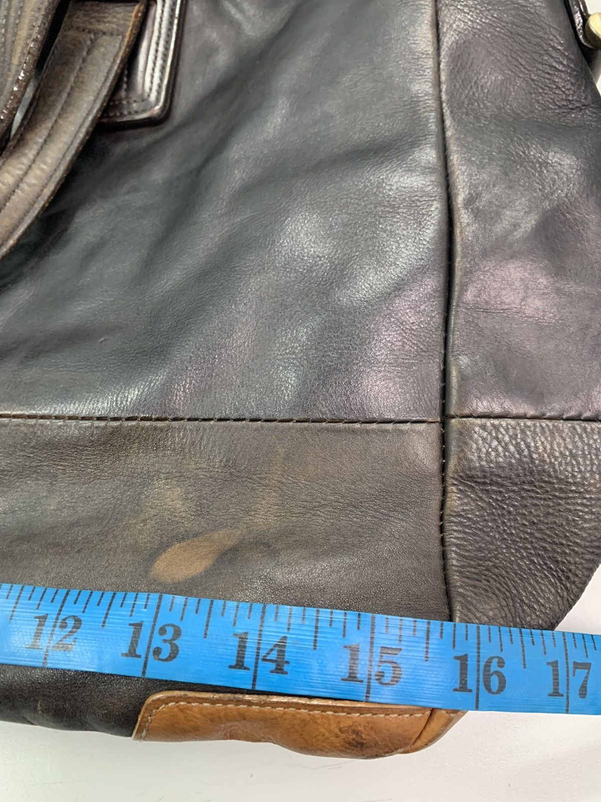 Genuine Leather MSPC Masterpiece Leather Duffle Bag Size ONE SIZE - 19 Thumbnail