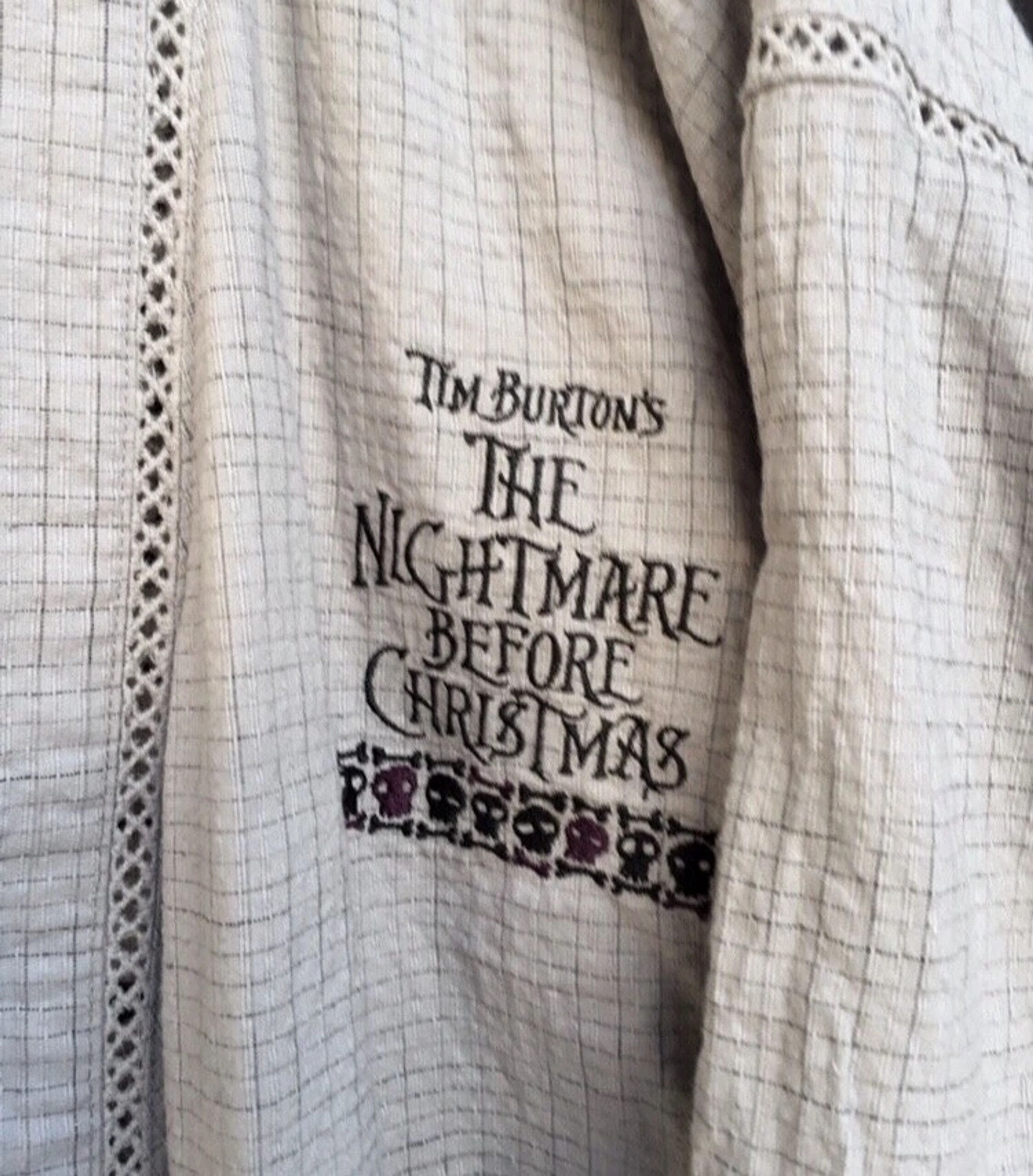 Japanese Brand Movie Tim Burton's The Nightmare Before Cristmas Kimono Size US M / EU 48-50 / 2 - 4 Thumbnail
