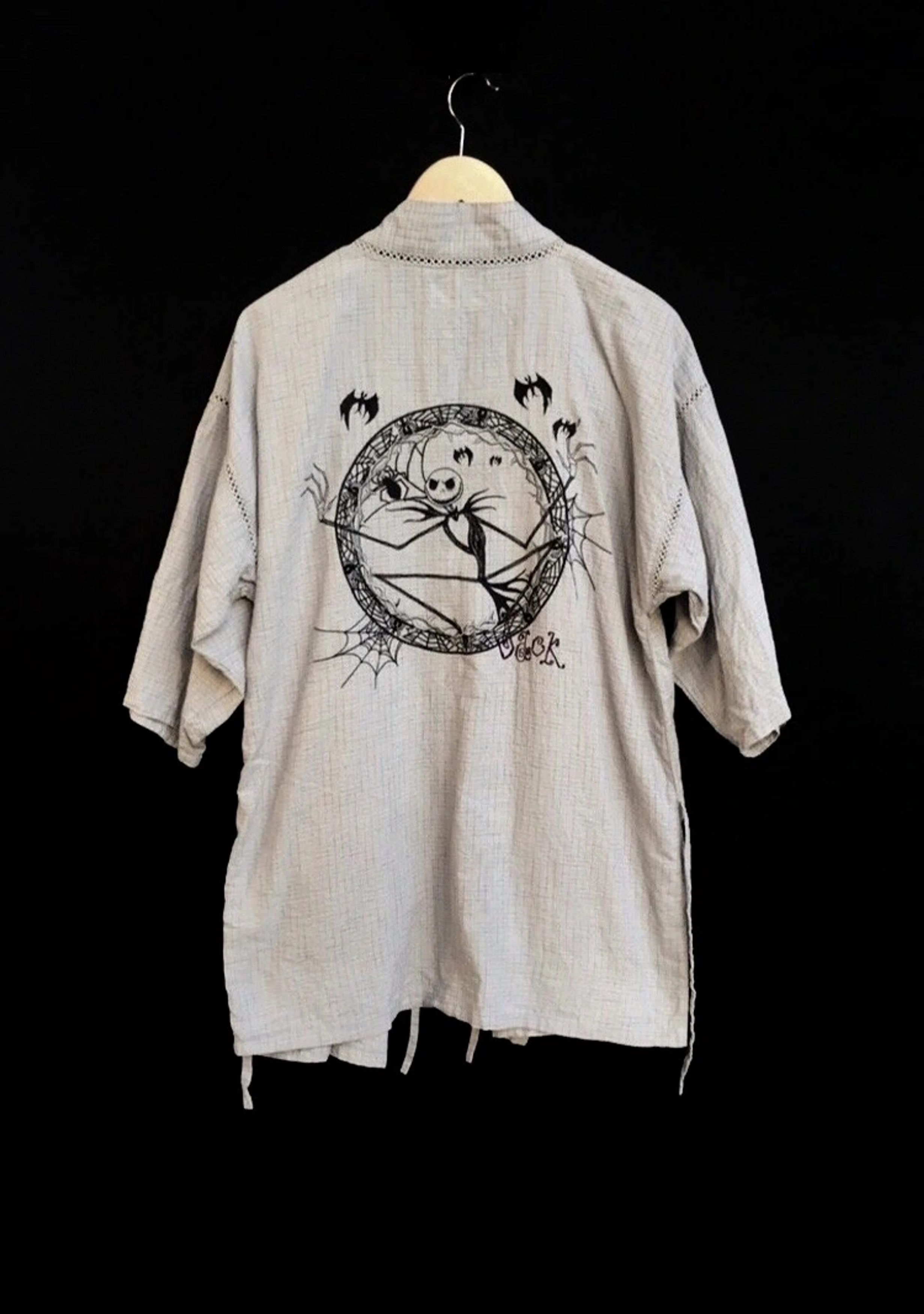 Japanese Brand Movie Tim Burton's The Nightmare Before Cristmas Kimono Size US M / EU 48-50 / 2 - 2 Thumbnail