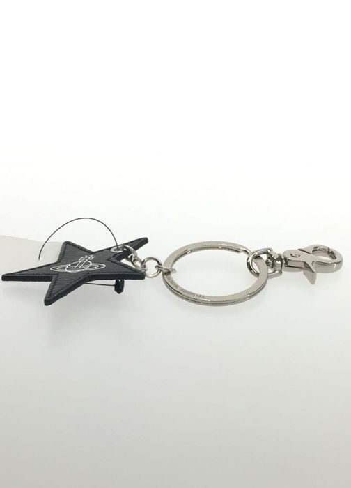 Vivienne Westwood Star Orb Leather Keychain Size ONE SIZE - 3 Preview