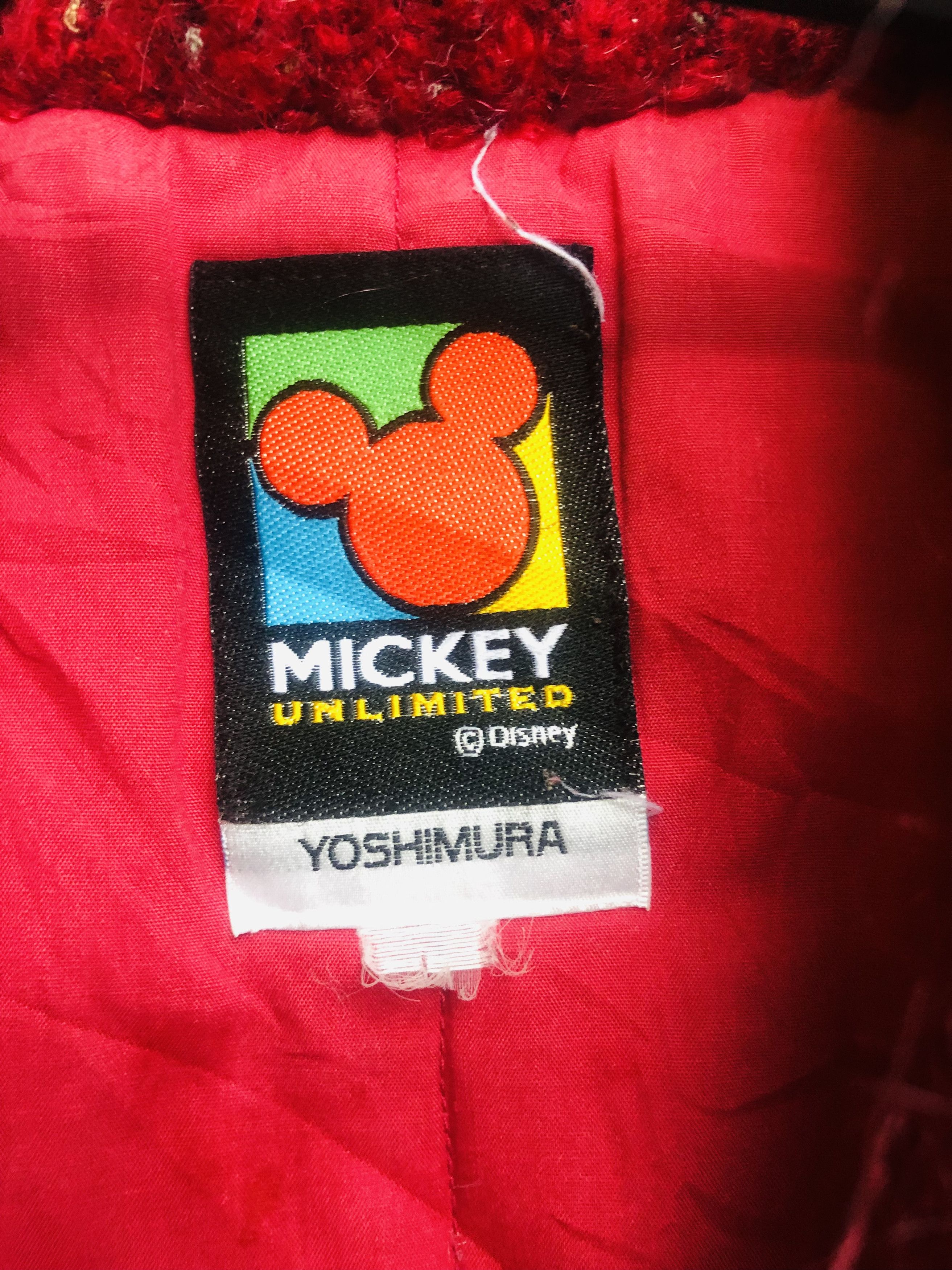 Japanese Brand × Vintage Vintage Mickey Mouse Colabration Yoshimura Fashion Style Size US L / EU 52-54 / 3 - 8 Thumbnail