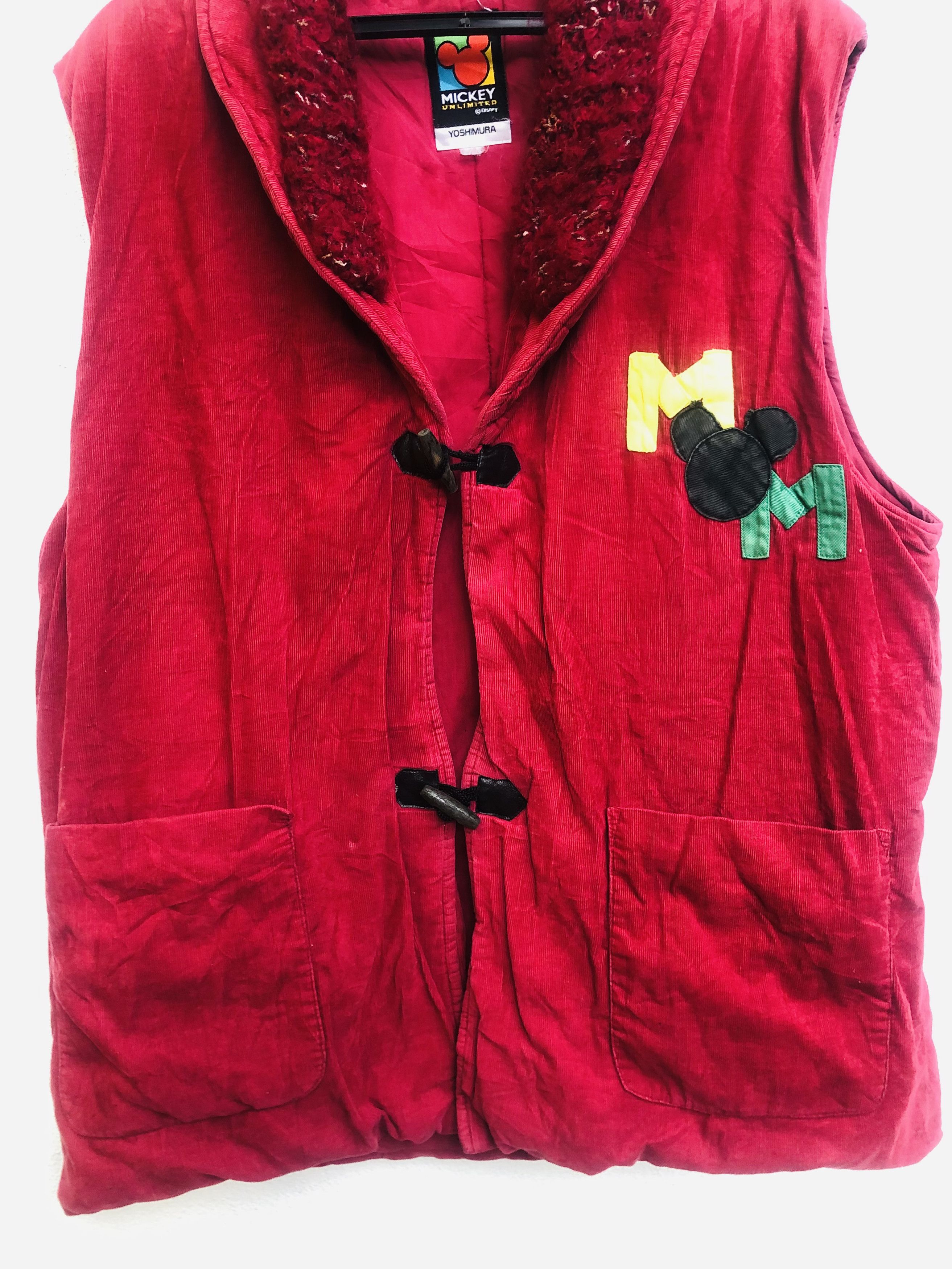 Japanese Brand × Vintage Vintage Mickey Mouse Colabration Yoshimura Fashion Style Size US L / EU 52-54 / 3 - 3 Thumbnail