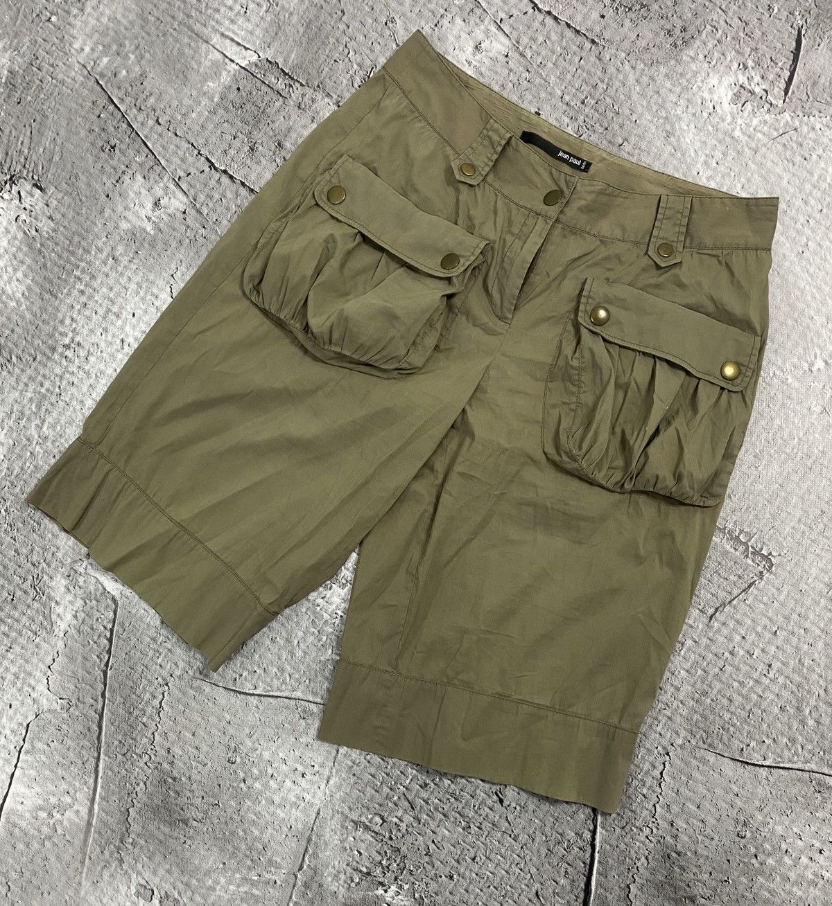 Jean Paul Gaultier × Vintage Jean Paul Berlin Vintage Shorts Khaki Size US 30 / EU 46 - 1 Thumbnail