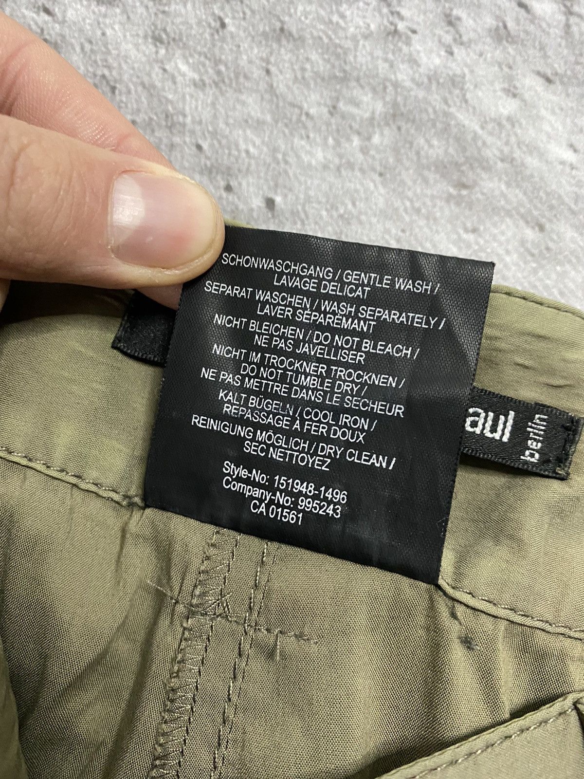 Jean Paul Gaultier × Vintage Jean Paul Berlin Vintage Shorts Khaki Size US 30 / EU 46 - 6 Thumbnail