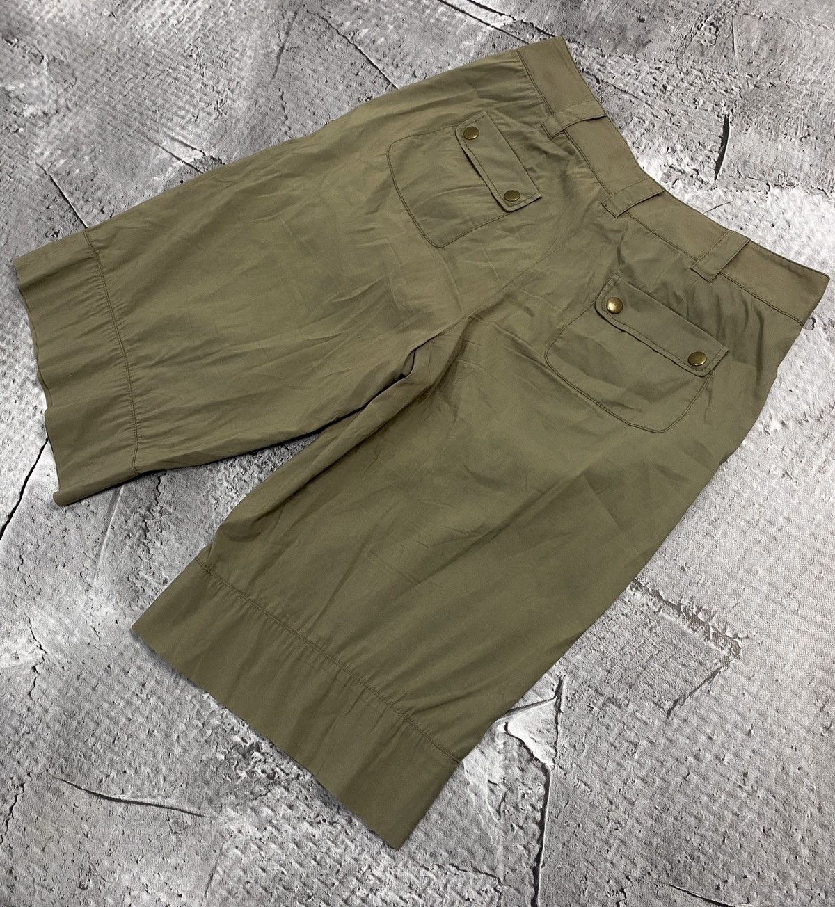Jean Paul Gaultier × Vintage Jean Paul Berlin Vintage Shorts Khaki Size US 30 / EU 46 - 4 Thumbnail