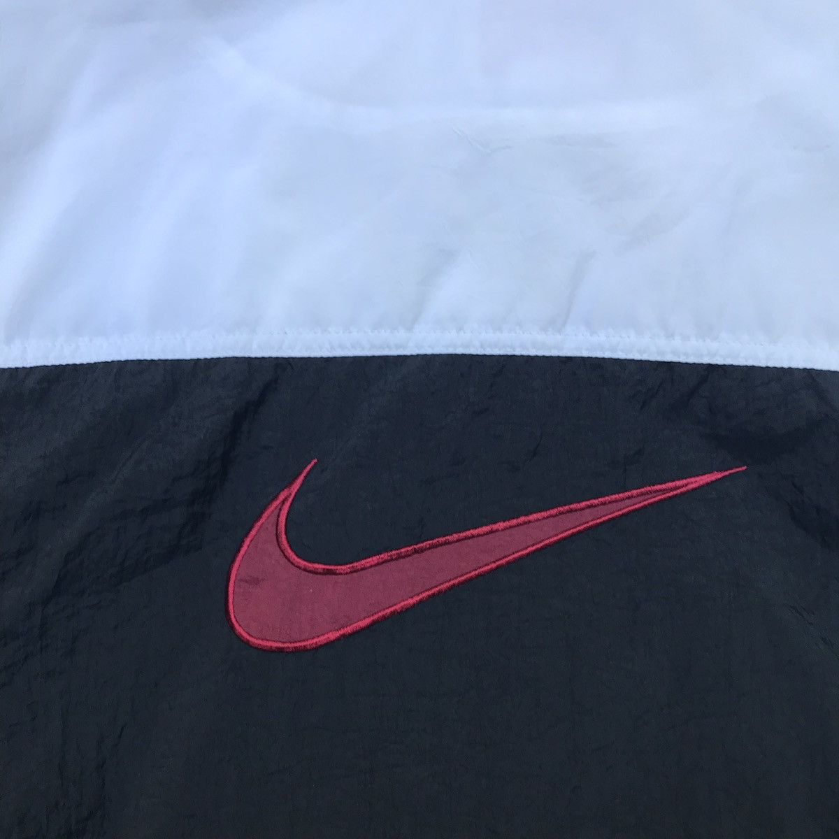 Nike × Vintage Vintage Nike Windbreaker Big Logo Spell Out Size US XL / EU 56 / 4 - 12 Thumbnail