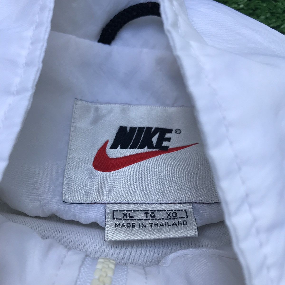 Nike × Vintage Vintage Nike Windbreaker Big Logo Spell Out Size US XL / EU 56 / 4 - 5 Thumbnail