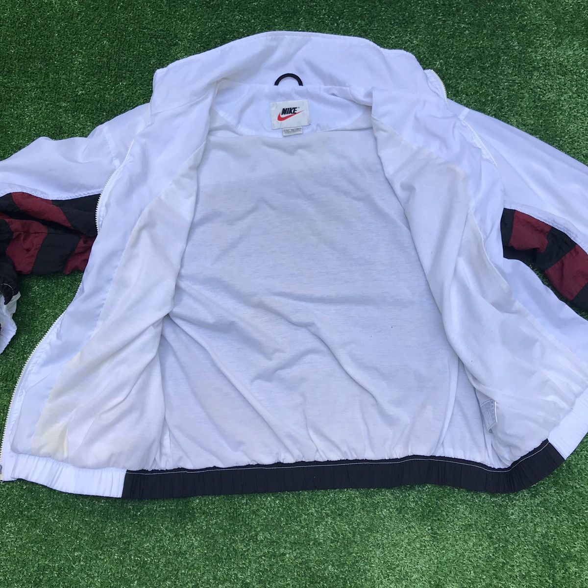 Nike × Vintage Vintage Nike Windbreaker Big Logo Spell Out Size US XL / EU 56 / 4 - 6 Thumbnail