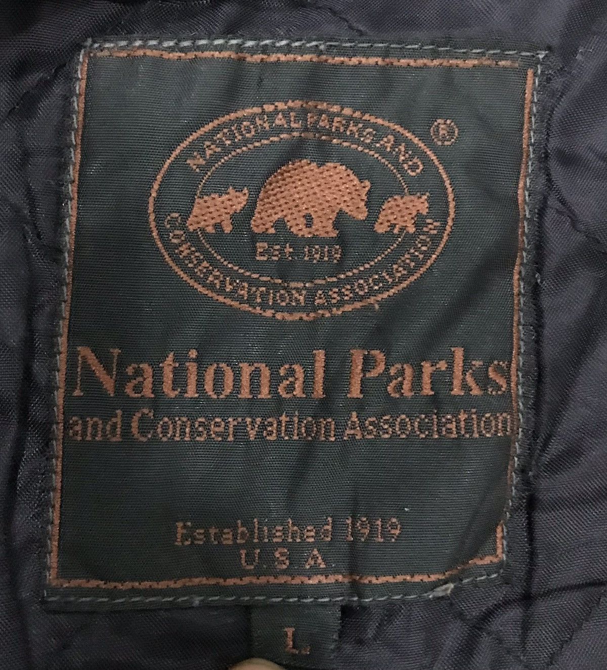 Designer × Vintage NATIONAL PARKS AND CONSERTION ASSOCIATION JACKET Size US L / EU 52-54 / 3 - 12 Thumbnail