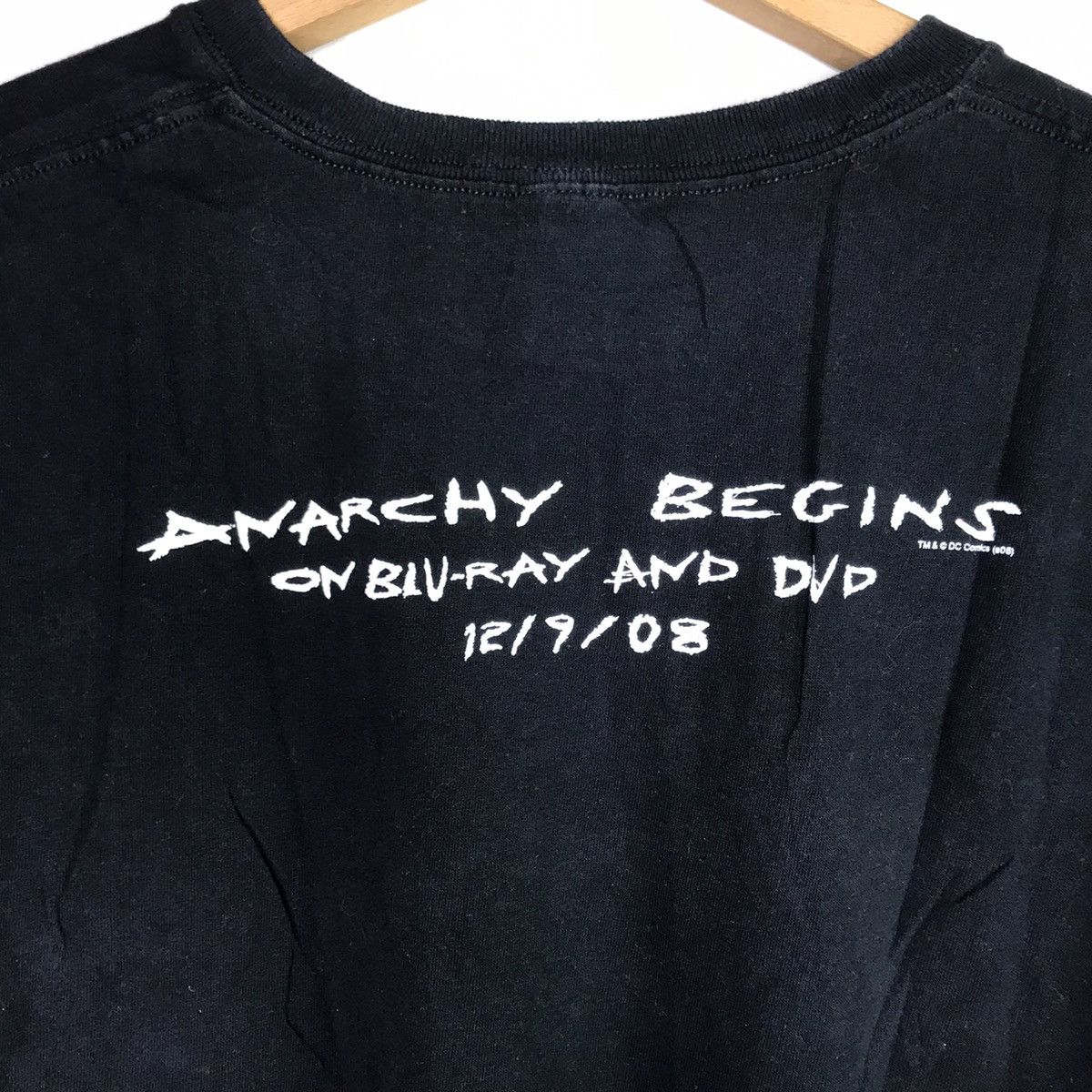 DC Comics Vintage The Dark Knight Movie Promo Tee Shirt 2008 Joker Size US XL / EU 56 / 4 - 6 Thumbnail