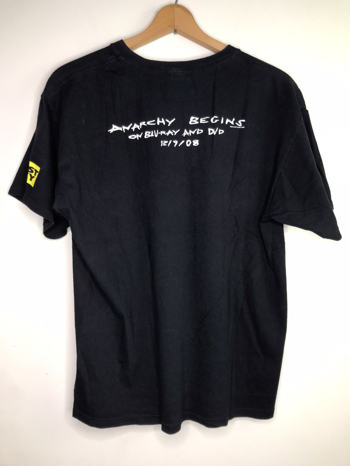 DC Comics Vintage The Dark Knight Movie Promo Tee Shirt 2008 Joker Size US XL / EU 56 / 4 - 5 Thumbnail