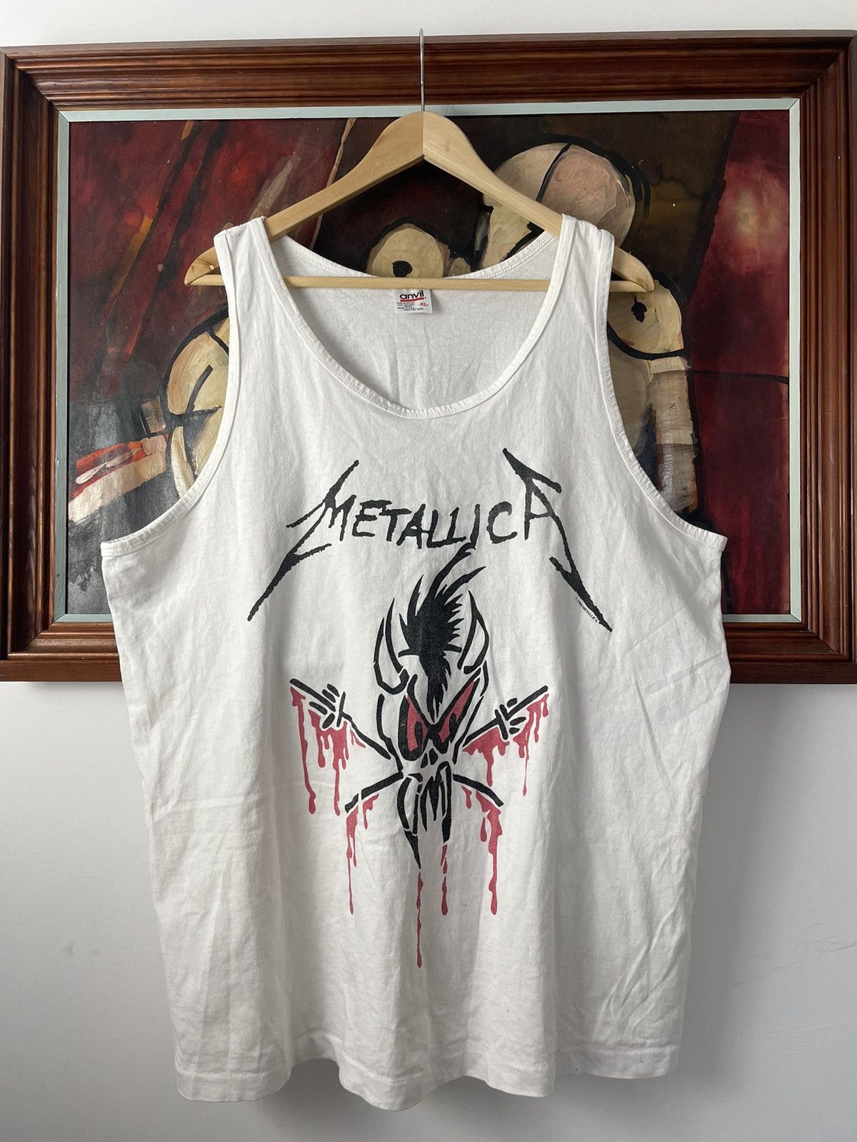 Metallica Vintage 90s Og 1994 Band Tank Top Tee Metal Rock