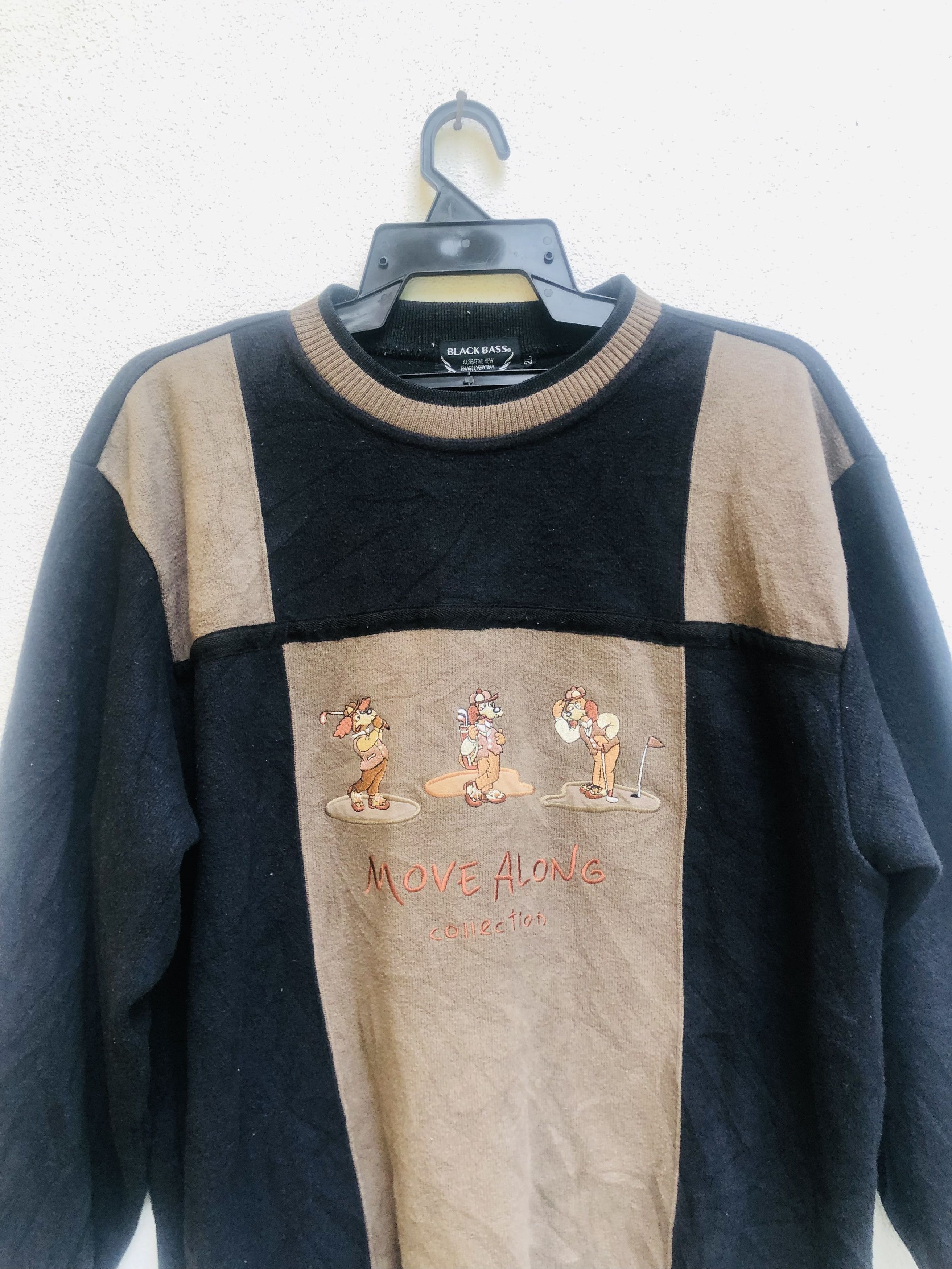Japanese Brand × Vintage Vintage Black Bass Japanese Designed Fashion Style Size US M / EU 48-50 / 2 - 3 Thumbnail