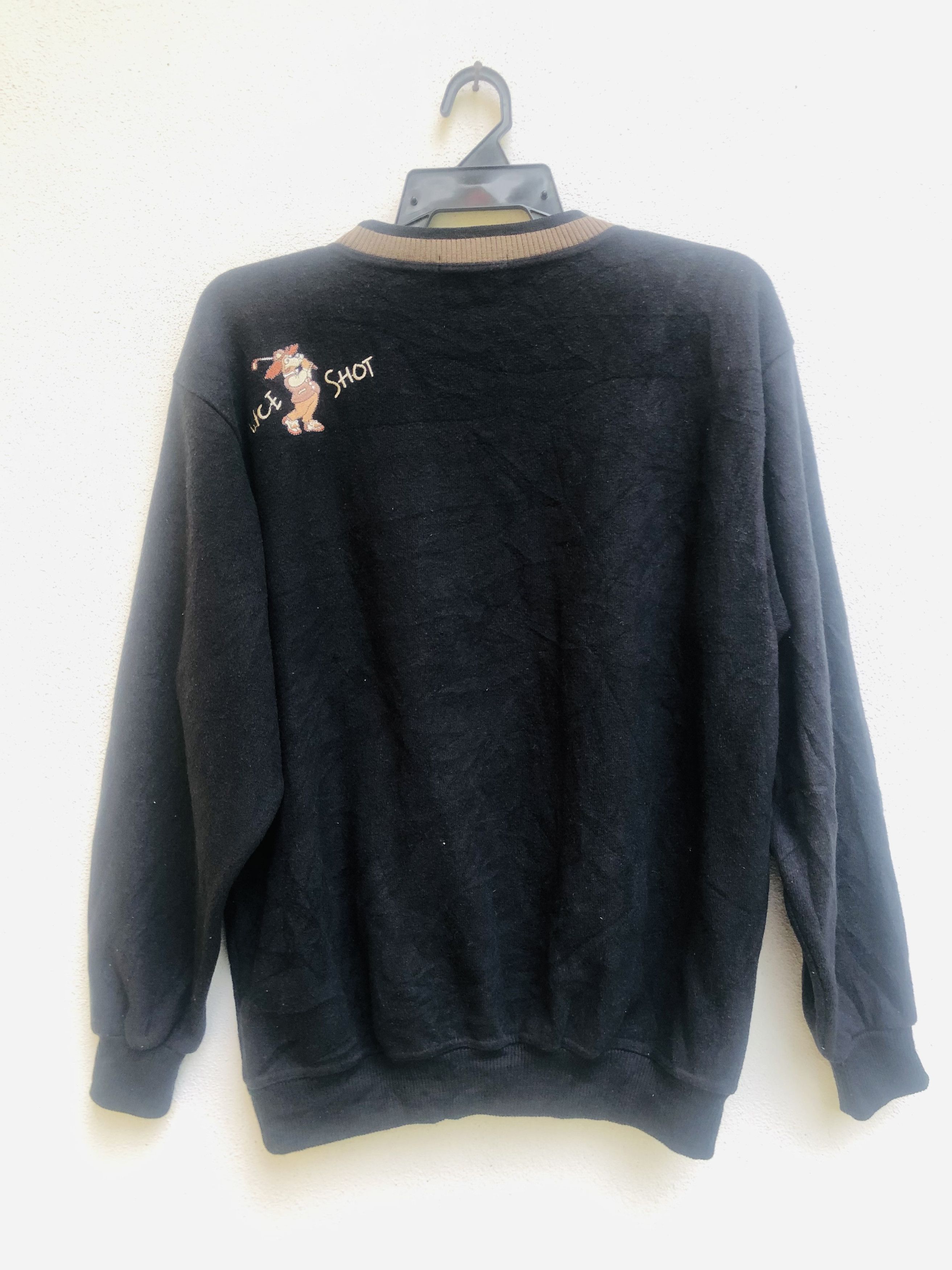 Japanese Brand × Vintage Vintage Black Bass Japanese Designed Fashion Style Size US M / EU 48-50 / 2 - 2 Thumbnail
