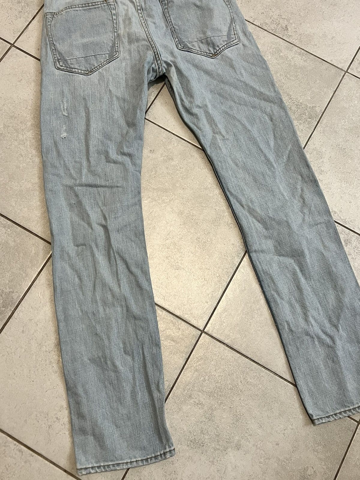 Allsaints Rare Allsaints Denim Pants 30 like Rick Owens SLP Size US 30 / EU 46 - 6 Thumbnail