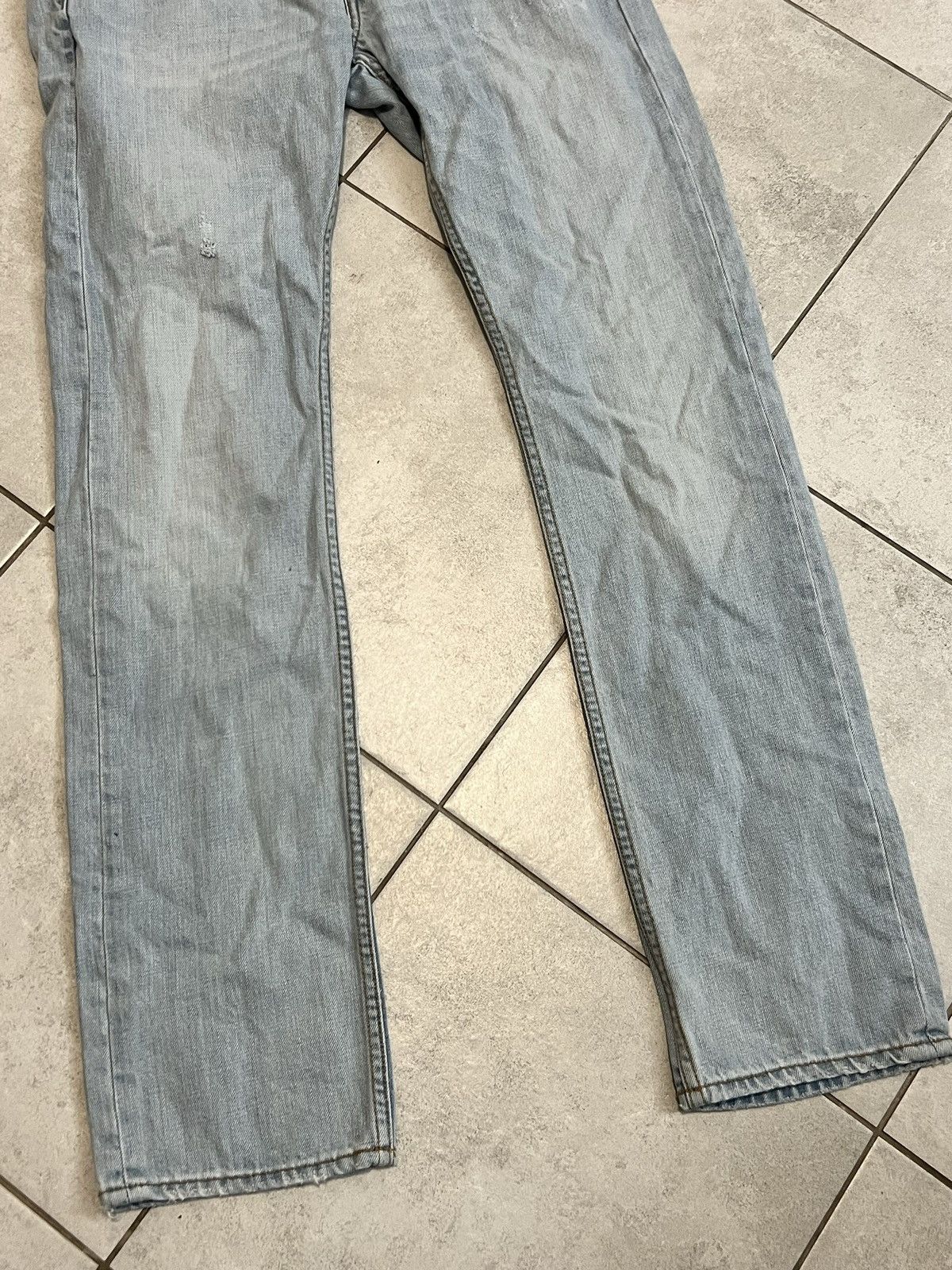 Allsaints Rare Allsaints Denim Pants 30 like Rick Owens SLP Size US 30 / EU 46 - 11 Thumbnail