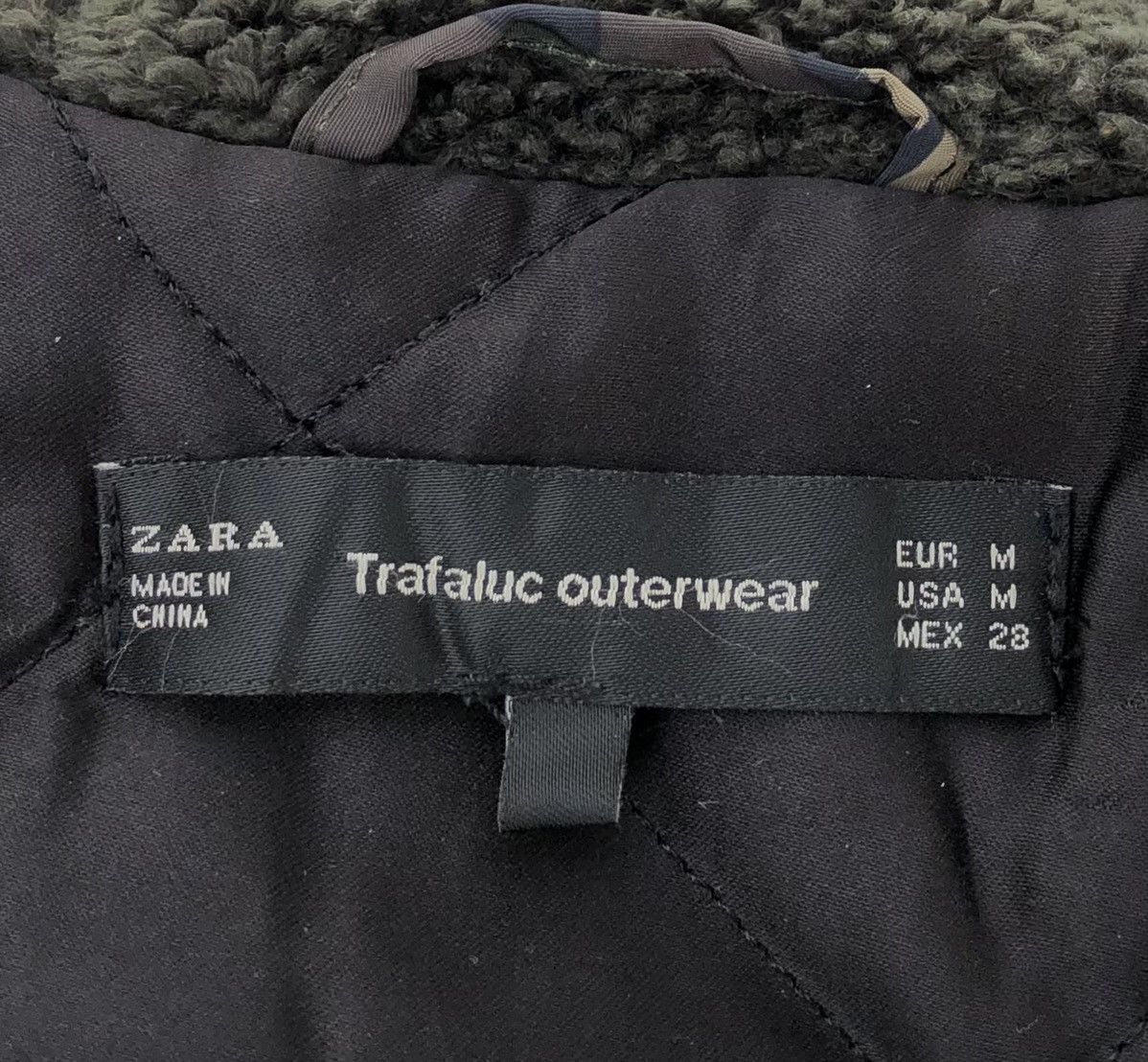 Zara Zara Camouflage Floral Embroidered Fur Hooded Jacket Coat Size M / US 6-8 / IT 42-44 - 16 Thumbnail